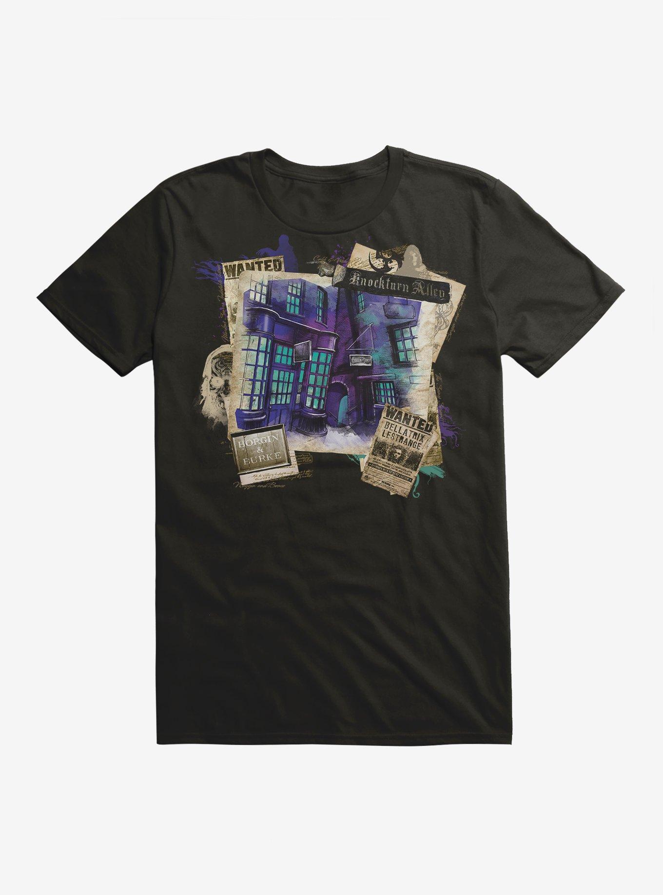 Harry Potter Knockturn Alley Collage T-Shirt