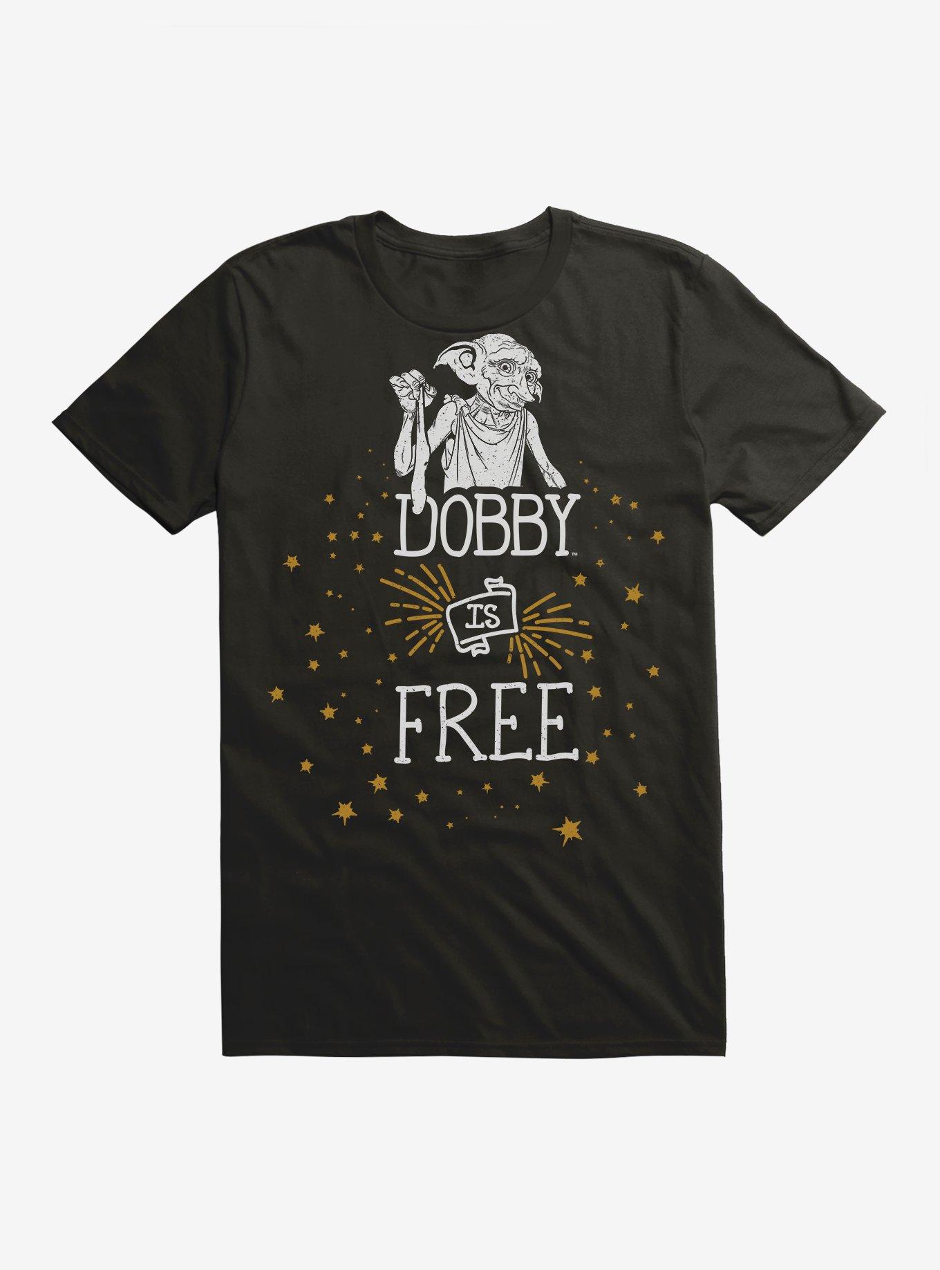 Harry Potter Dobby is Free T-Shirt, BLACK, hi-res