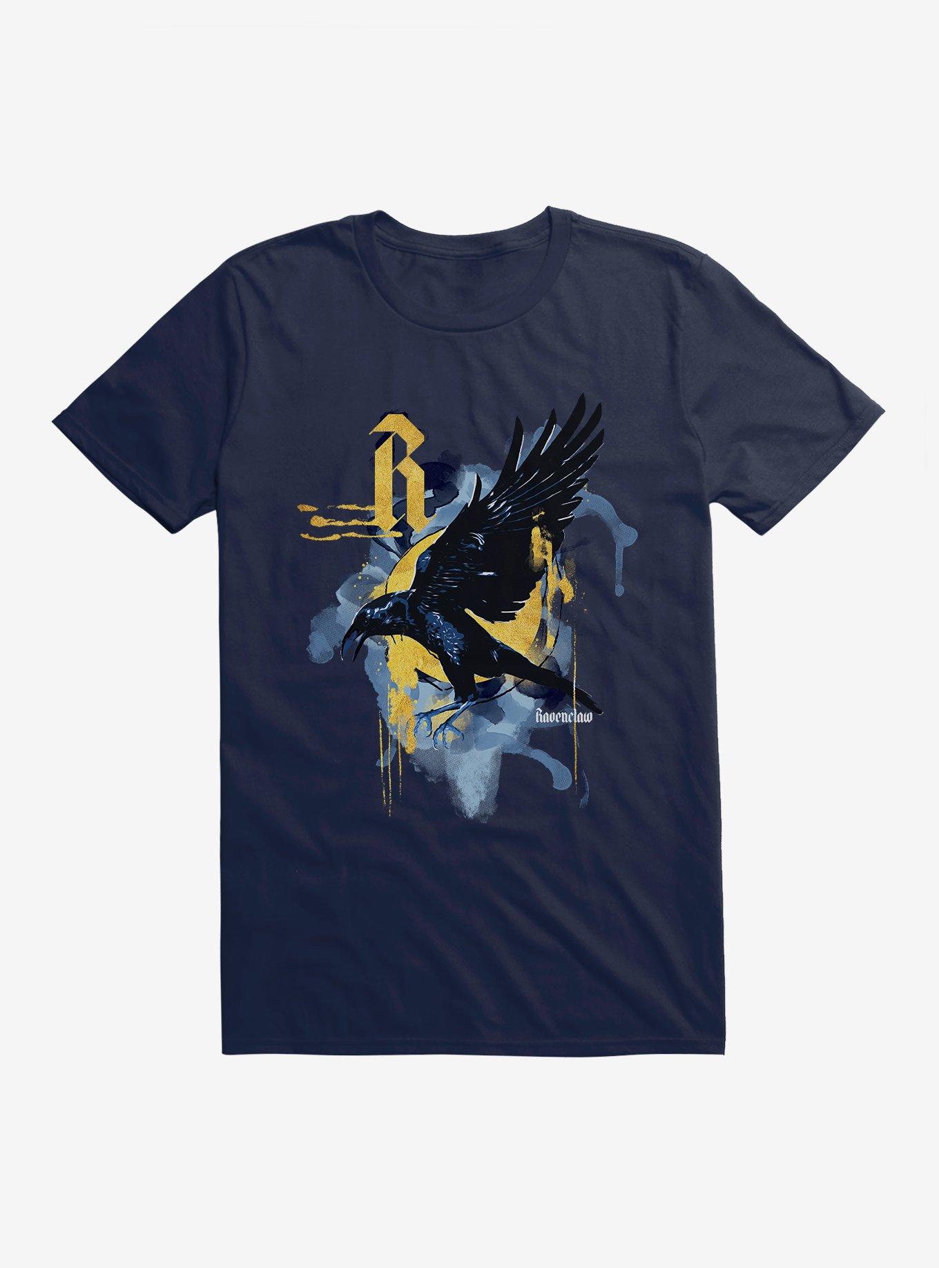 Harry Potter Ravenclaw Paint Splatter T-Shirt, MIDNIGHT NAVY, hi-res