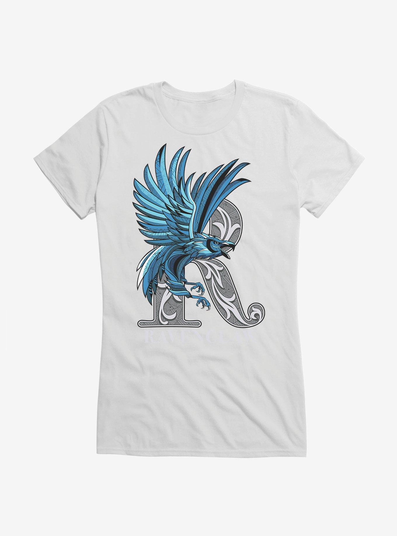 Harry Potter Ravenclaw Classic Geometric Letter Girls T-Shirt, WHITE, hi-res