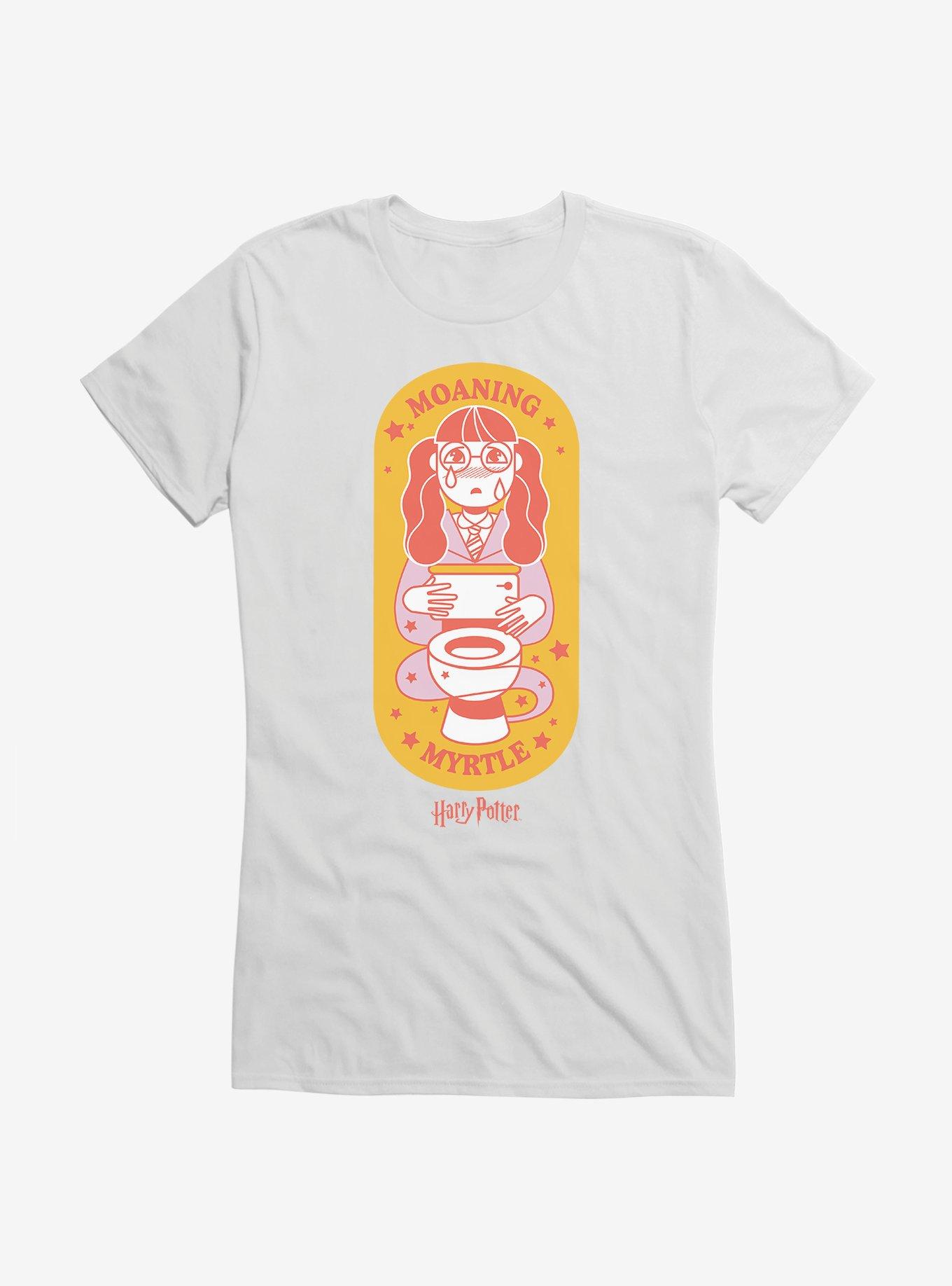 Harry Potter Moaning Myrtle Chibi Girls T-Shirt, WHITE, hi-res