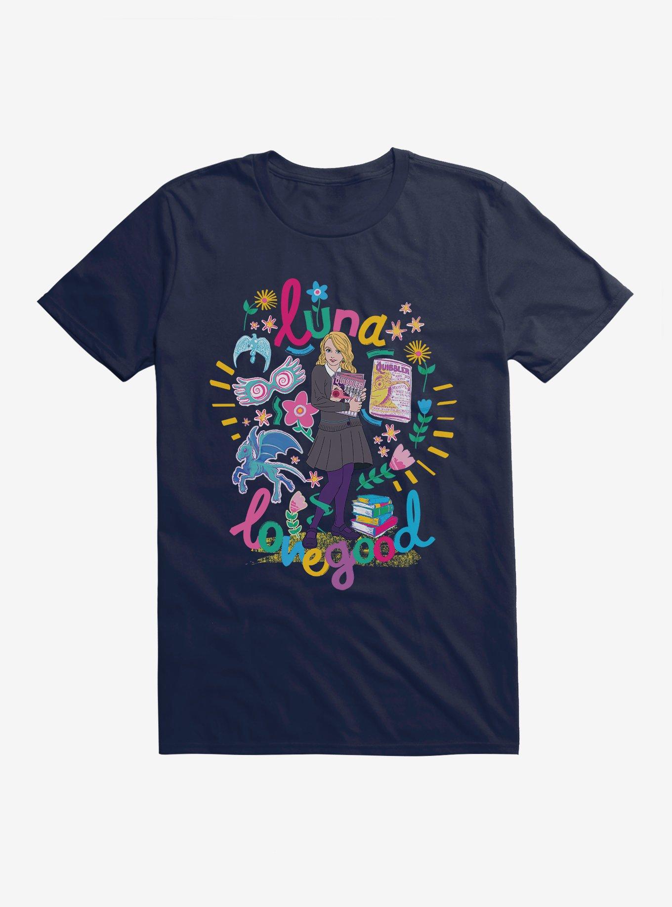 Harry Potter Luna Lovegood Doodle Art T-Shirt, , hi-res