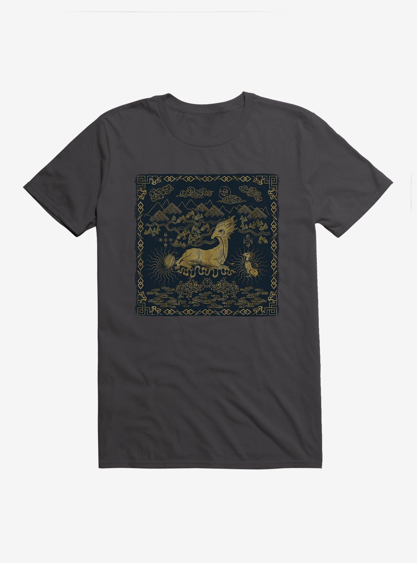 Fantastic Beasts: The Secrets Of Dumbledore Floating Qilin T-Shirt, , hi-res