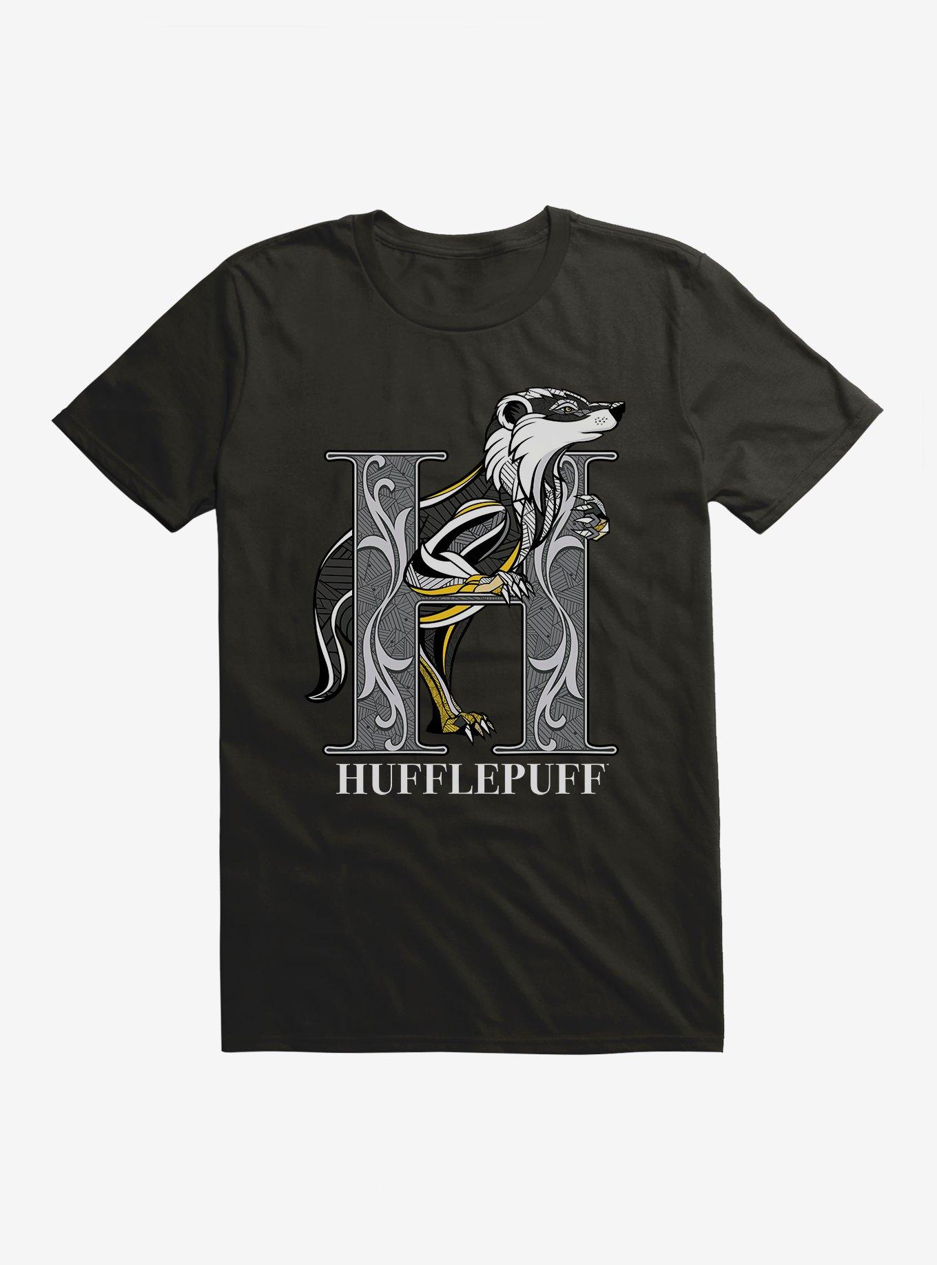 Harry Potter Hufflepuff Classic Geometric Letter T-Shirt, , hi-res