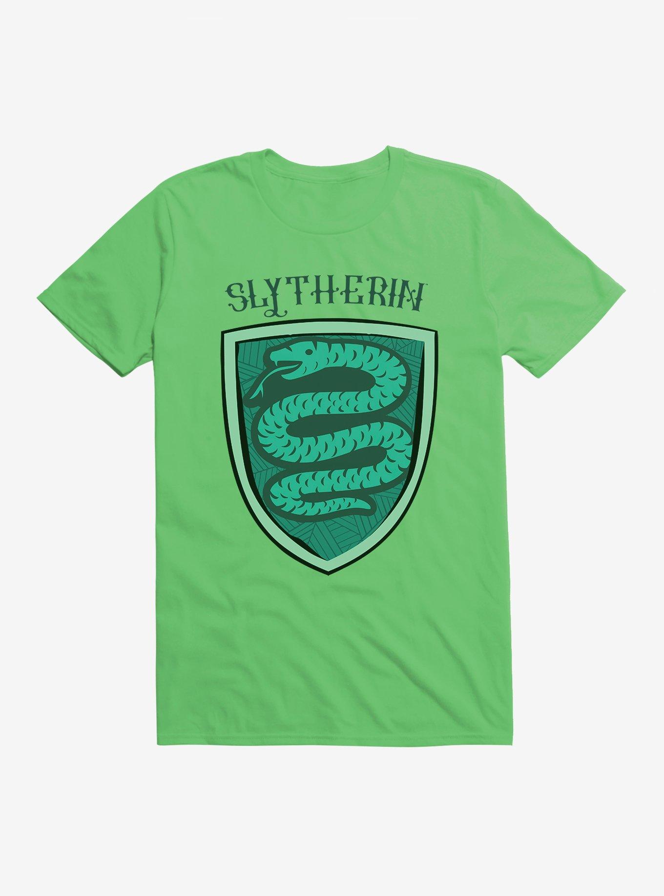 Harry Potter Slytherin Modern Geometric Emblem T-Shirt, , hi-res