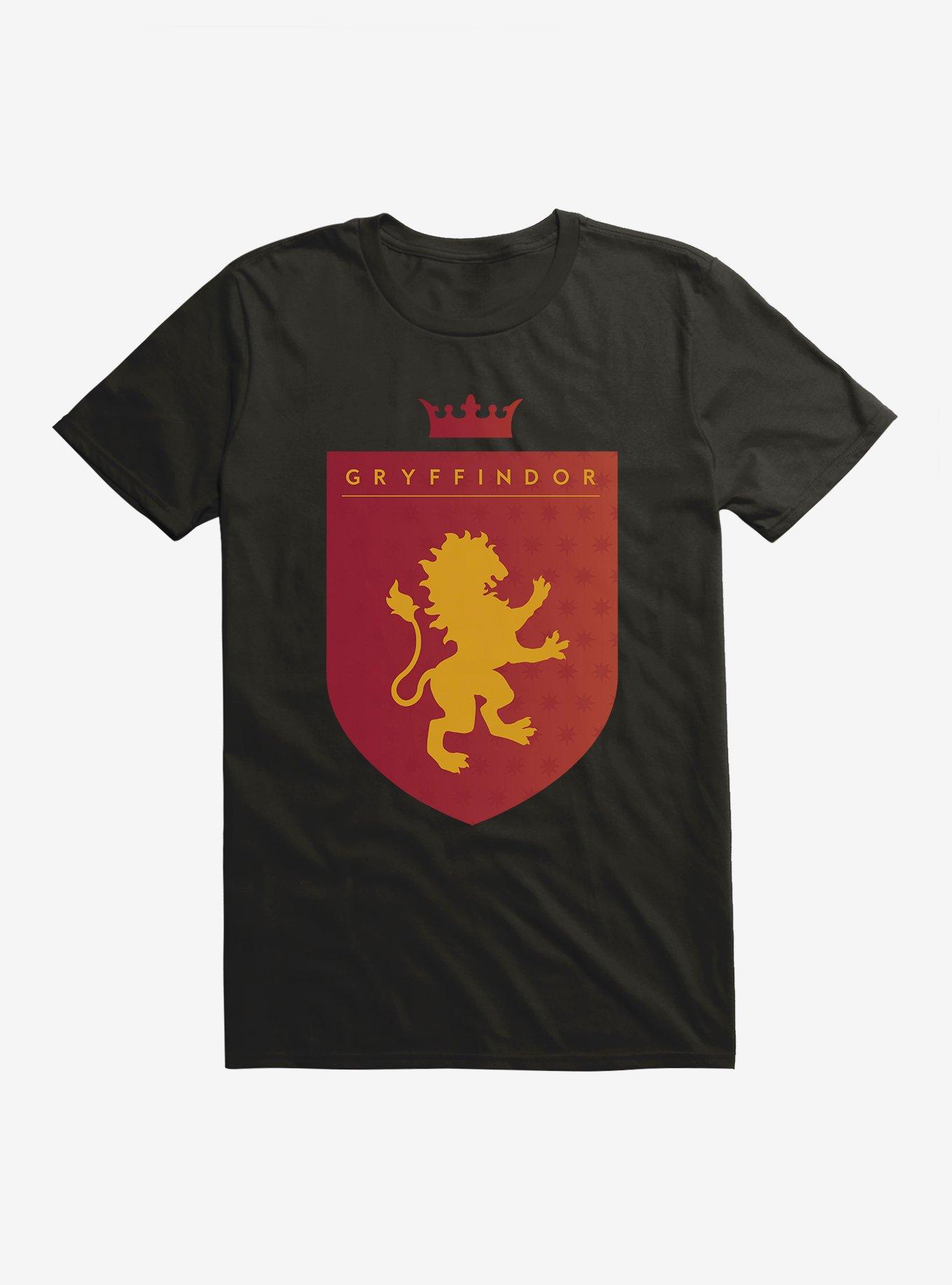 Harry Potter Gryffindor Shield T-Shirt, BLACK, hi-res