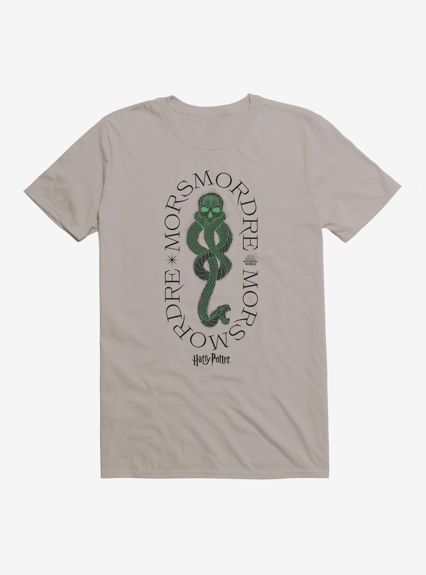 Harry Potter Morsmordre Death Eater Dark Mark T-Shirt, LIGHT GREY, hi-res