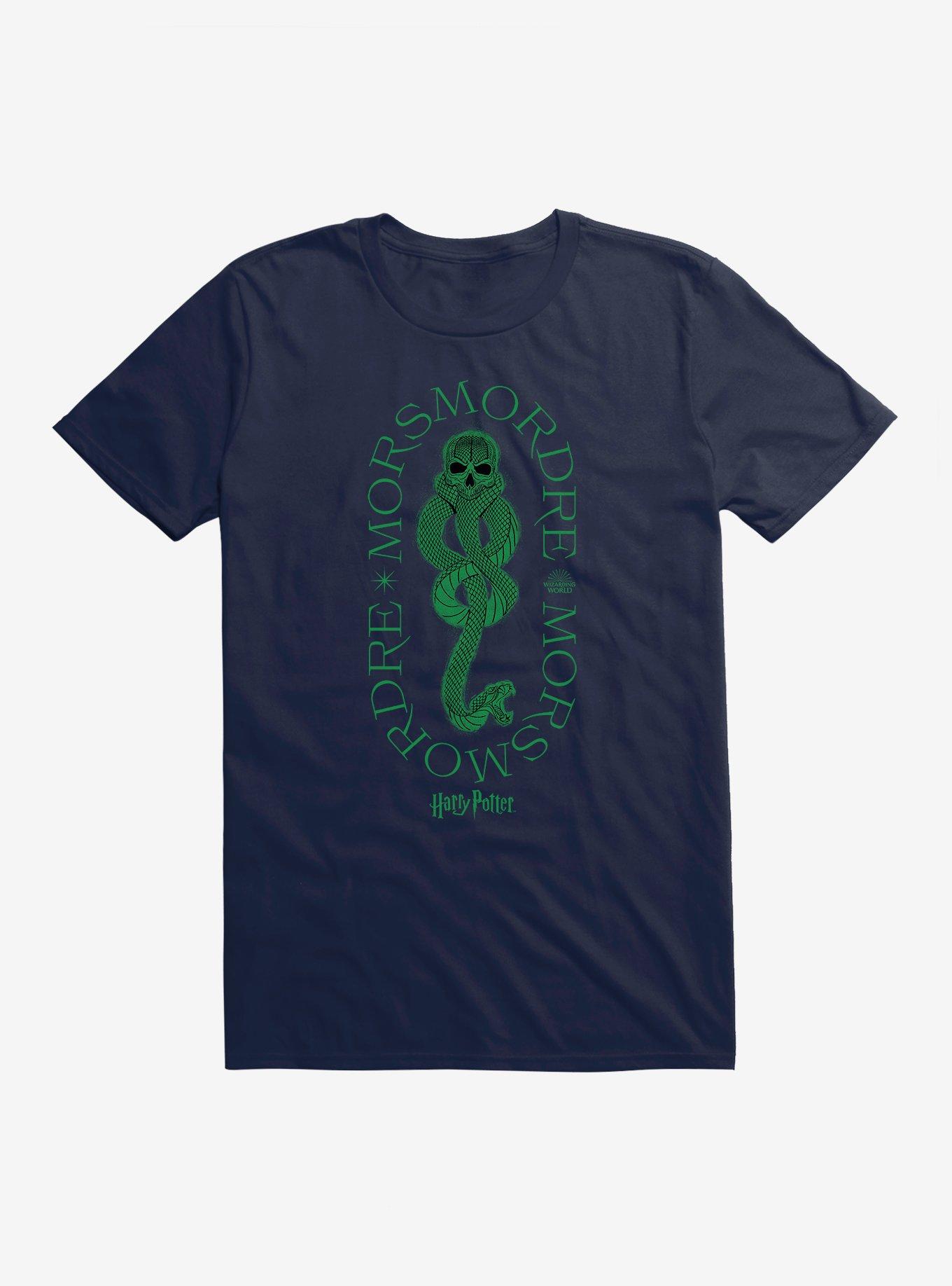 Harry Potter Morsmordre Death Eater Dark Mark T-Shirt, MIDNIGHT NAVY, hi-res