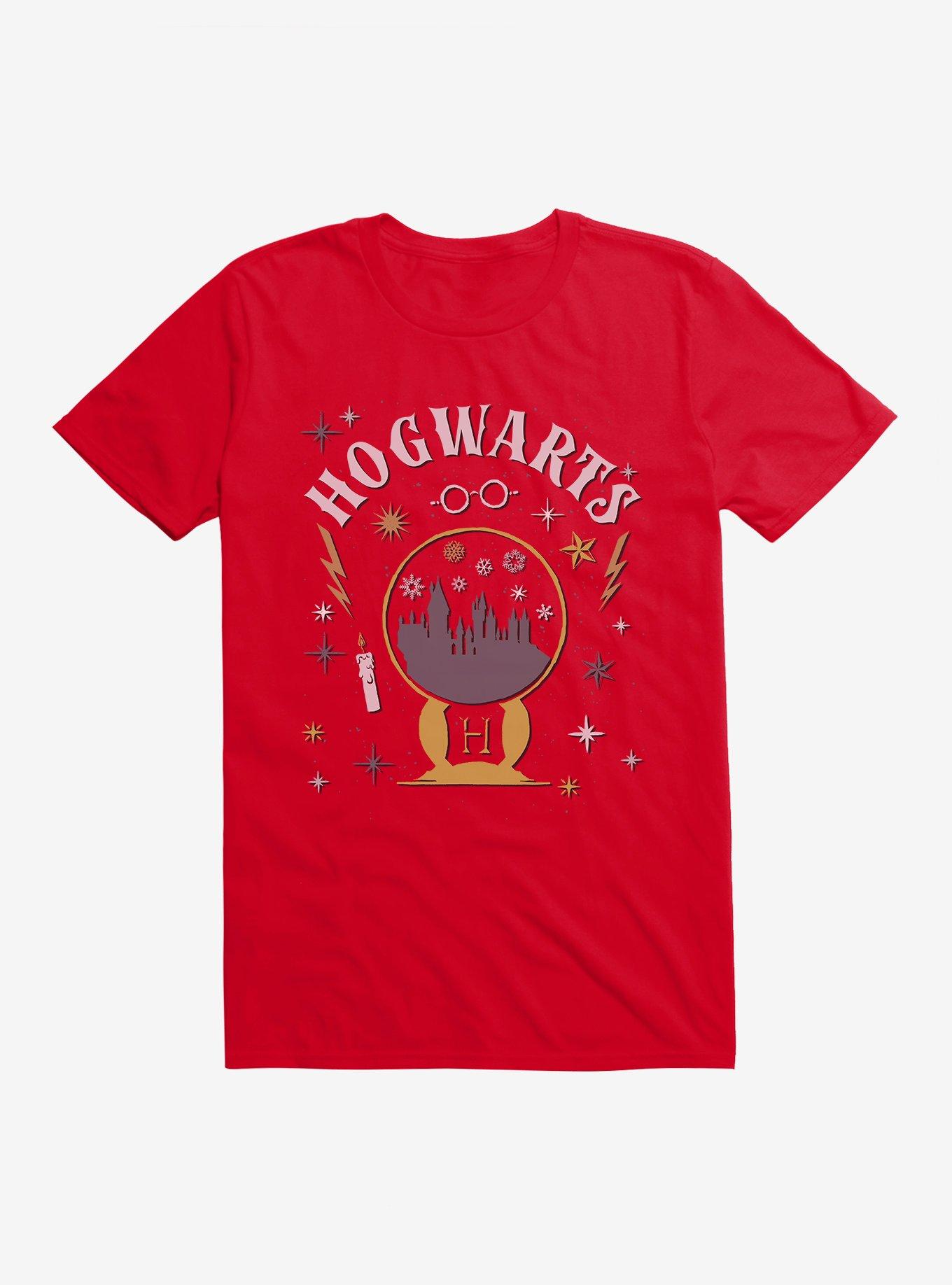 Harry Potter Hogwarts Snowglobe T-Shirt, , hi-res