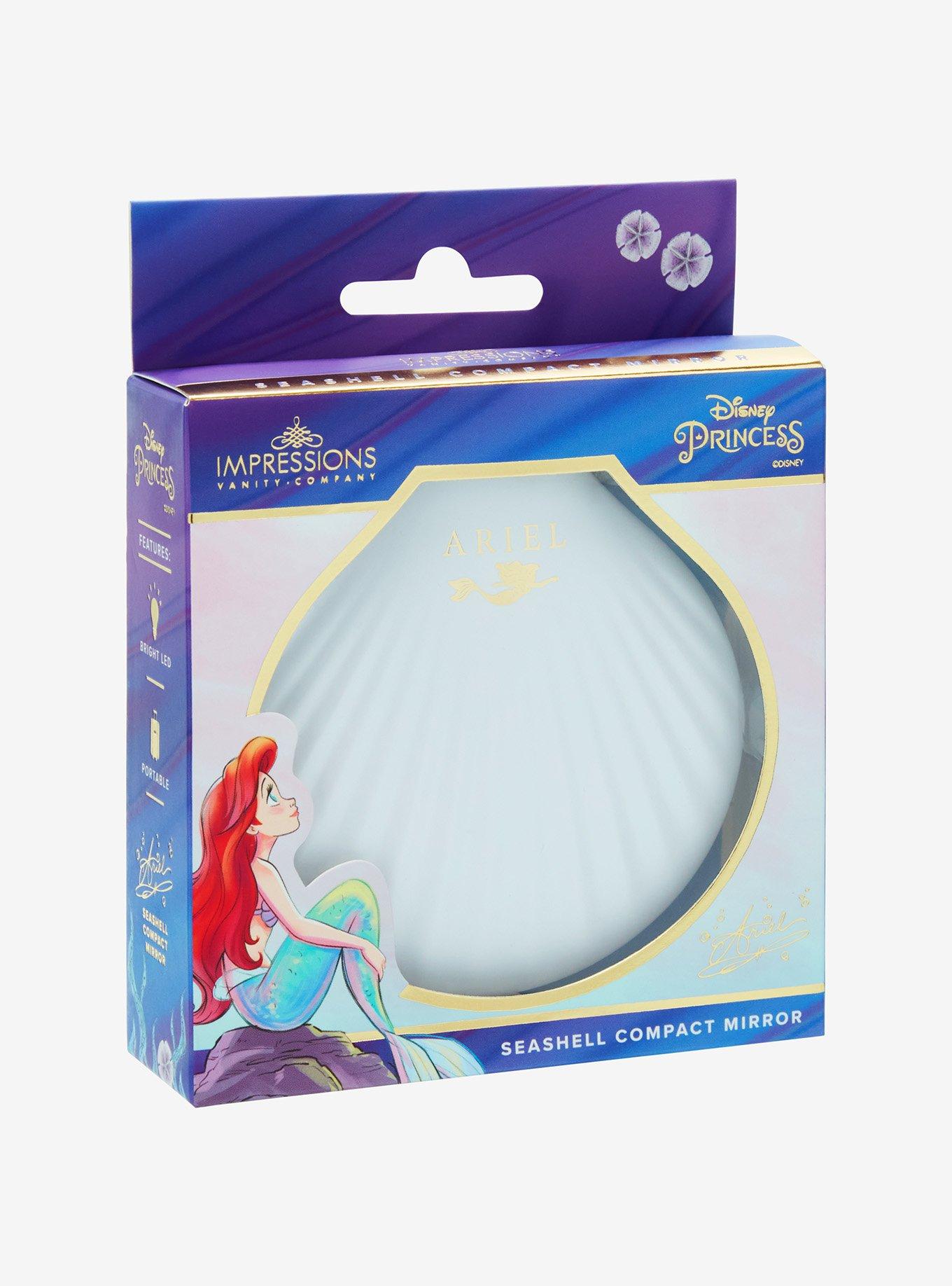 Disney Princess Ariel Seashell Compact Mirror by Impressions Vanity deals Company