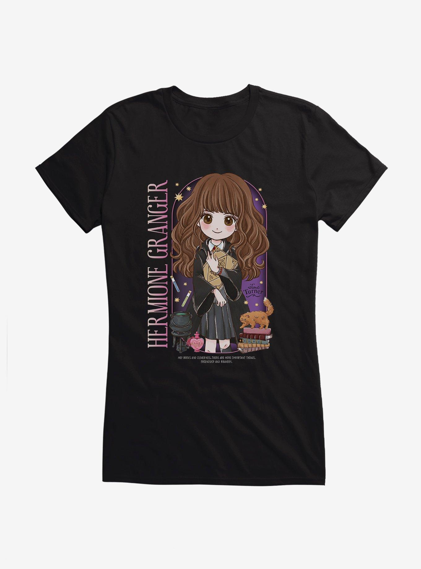 Harry Potter Hermione Time Turner Girls T-Shirt, BLACK, hi-res