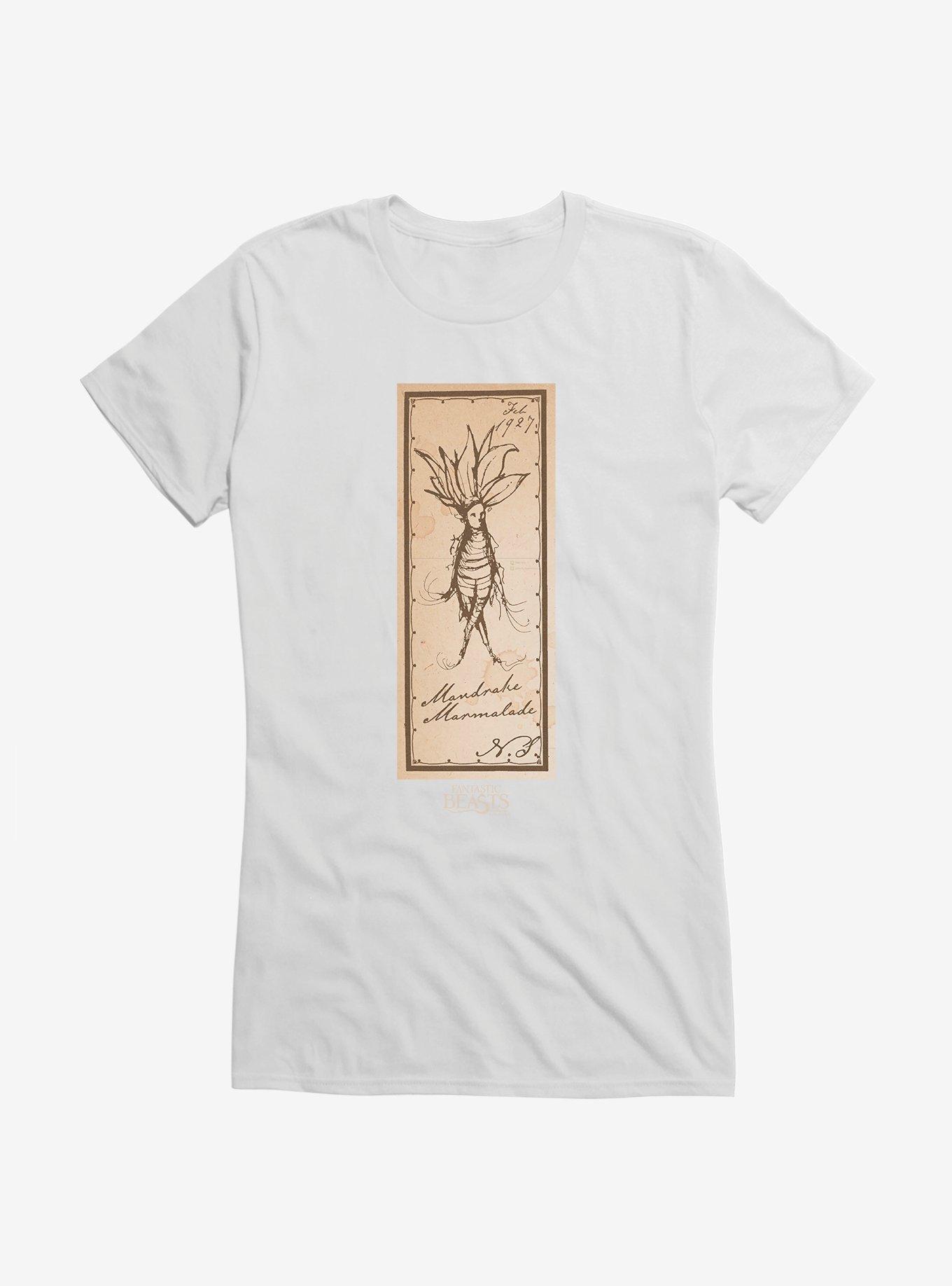 Fantastic Beasts Herbology Mandrake Marmalade Girls T-Shirt