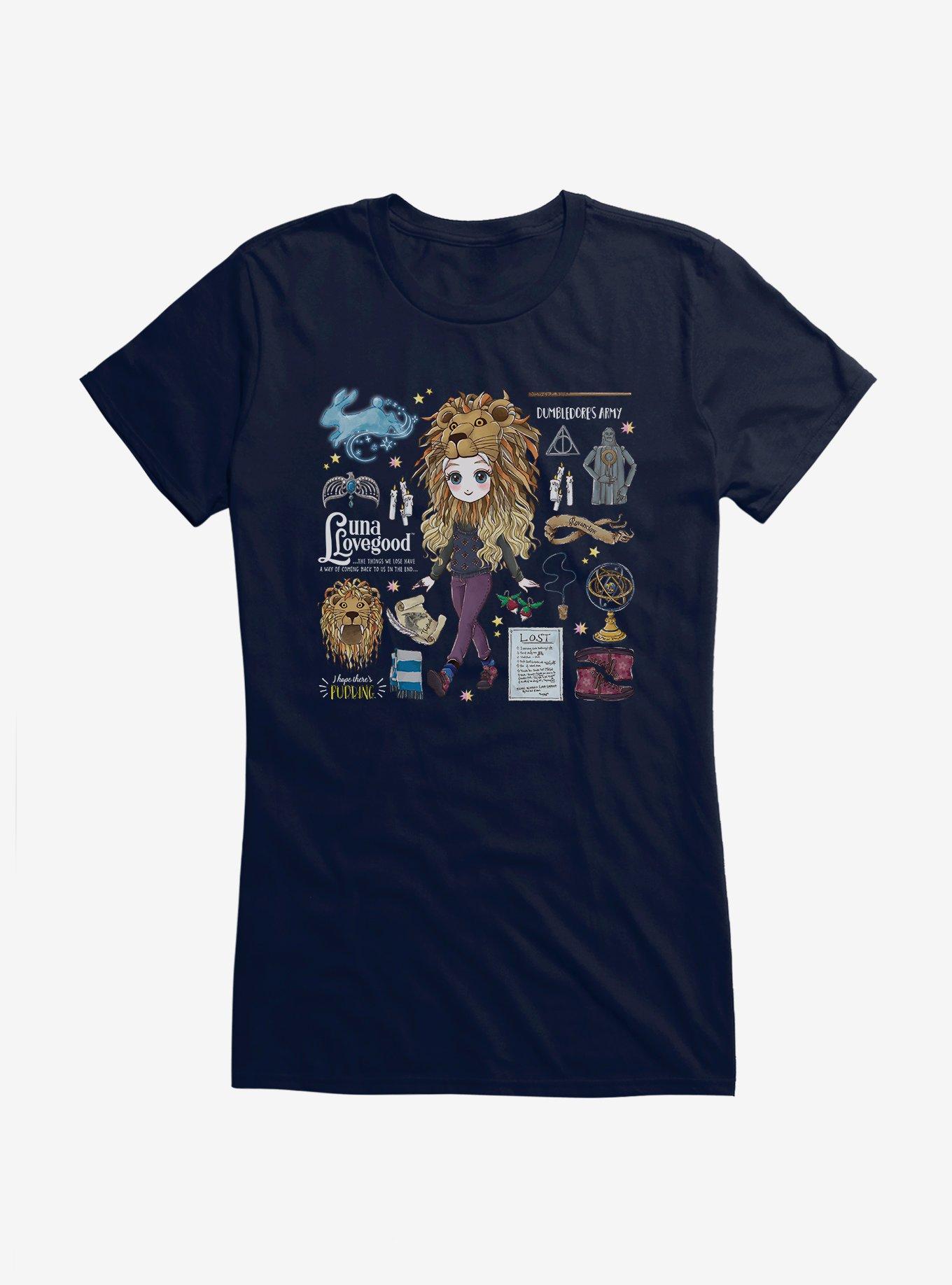 Harry Potter Luna Icons Lion Hat Girls T-Shirt, , hi-res