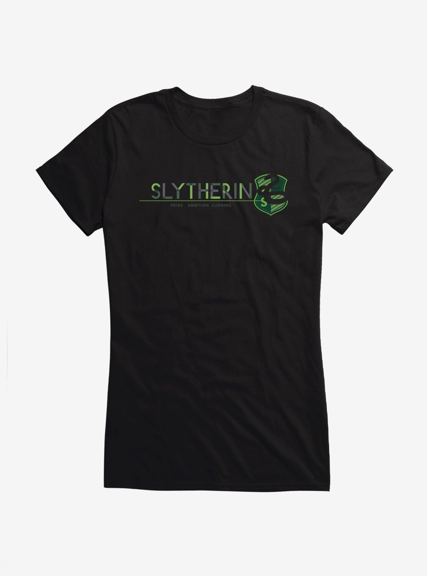 Harry Potter Slytherin Pride Girls T-Shirt, BLACK, hi-res
