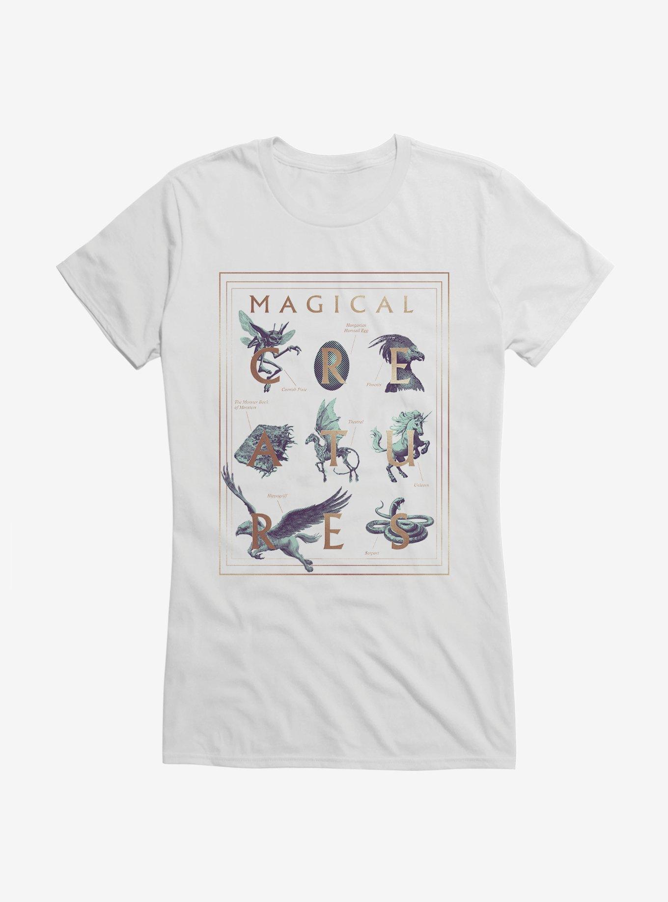 Harry Potter Magical Creatures Logo Girls T-Shirt, , hi-res