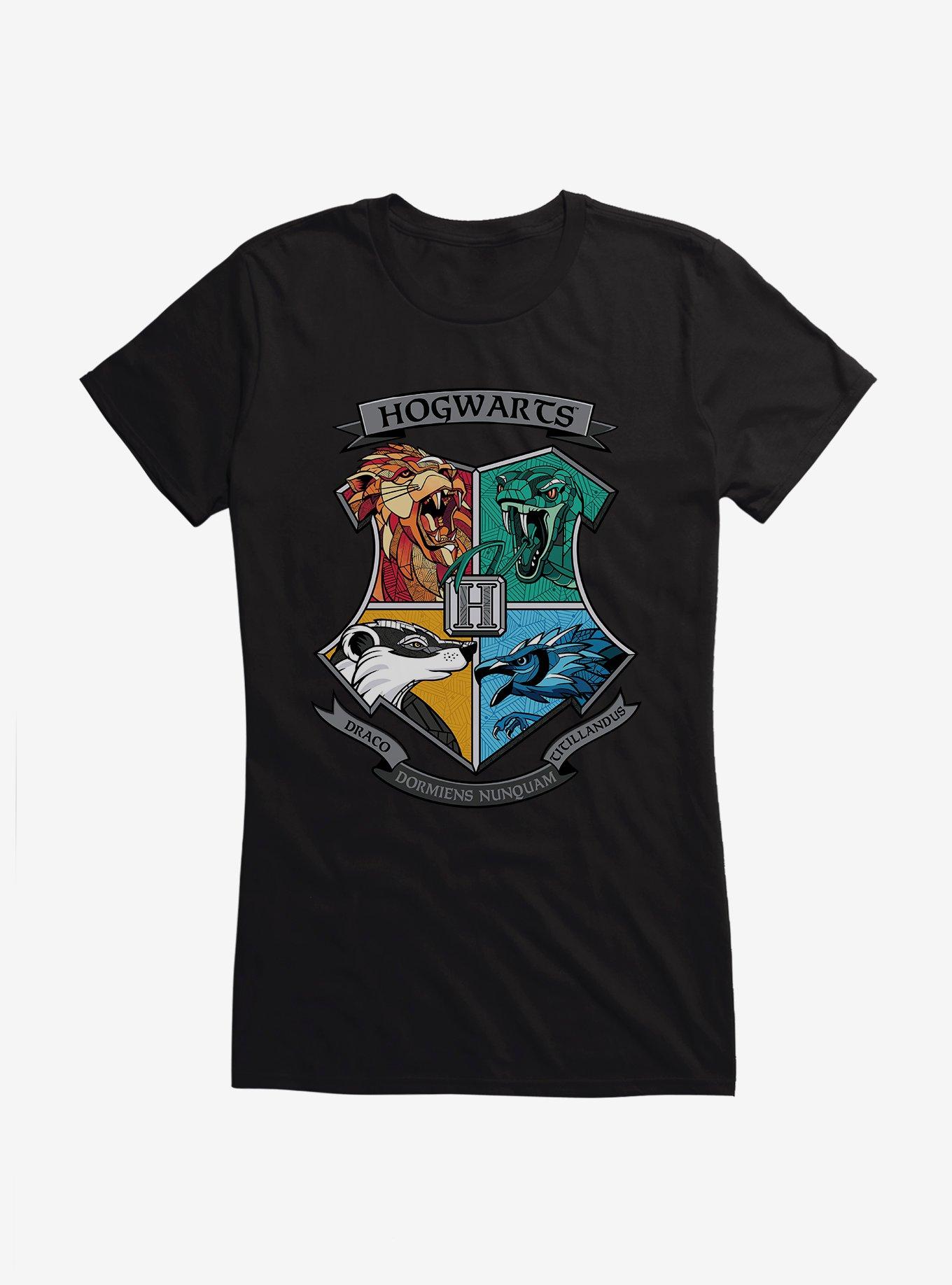 Harry Potter Geometric Crest Girls T-Shirt, , hi-res