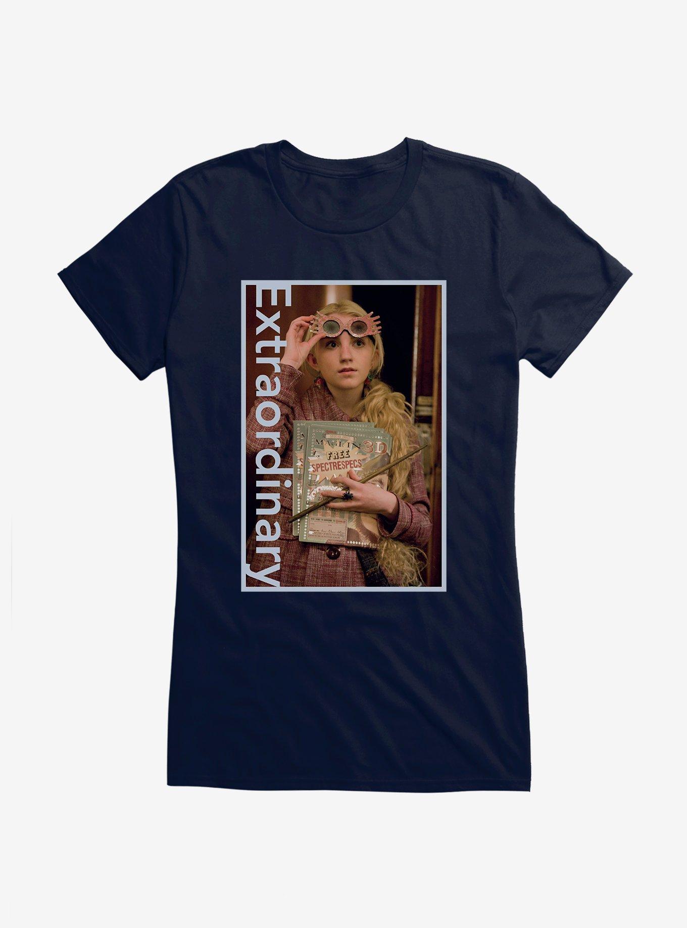 Harry Potter Extraordinary Luna Girls T-Shirt, NAVY, hi-res