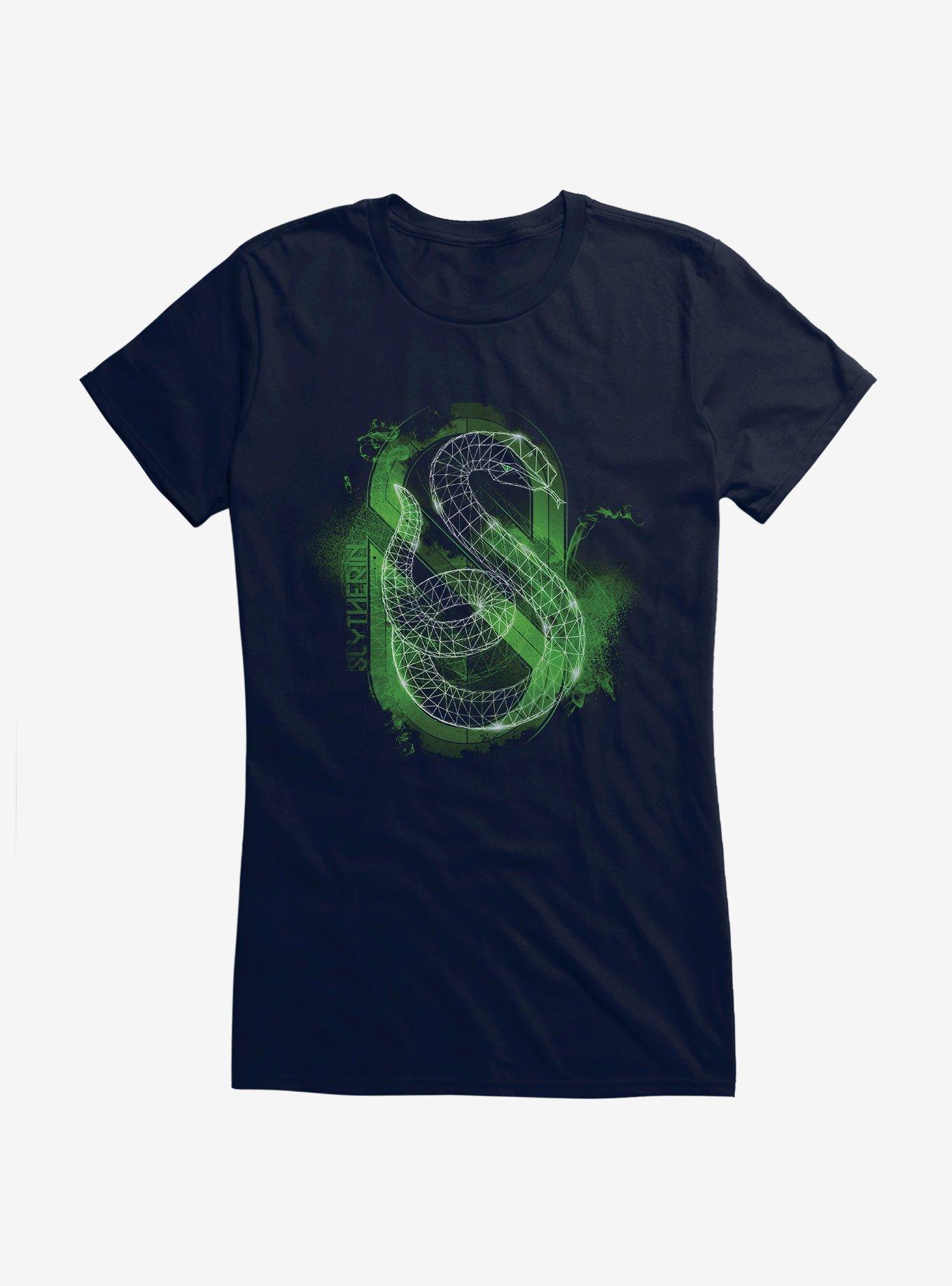 Harry Potter Slytherin Snake Girls T-Shirt