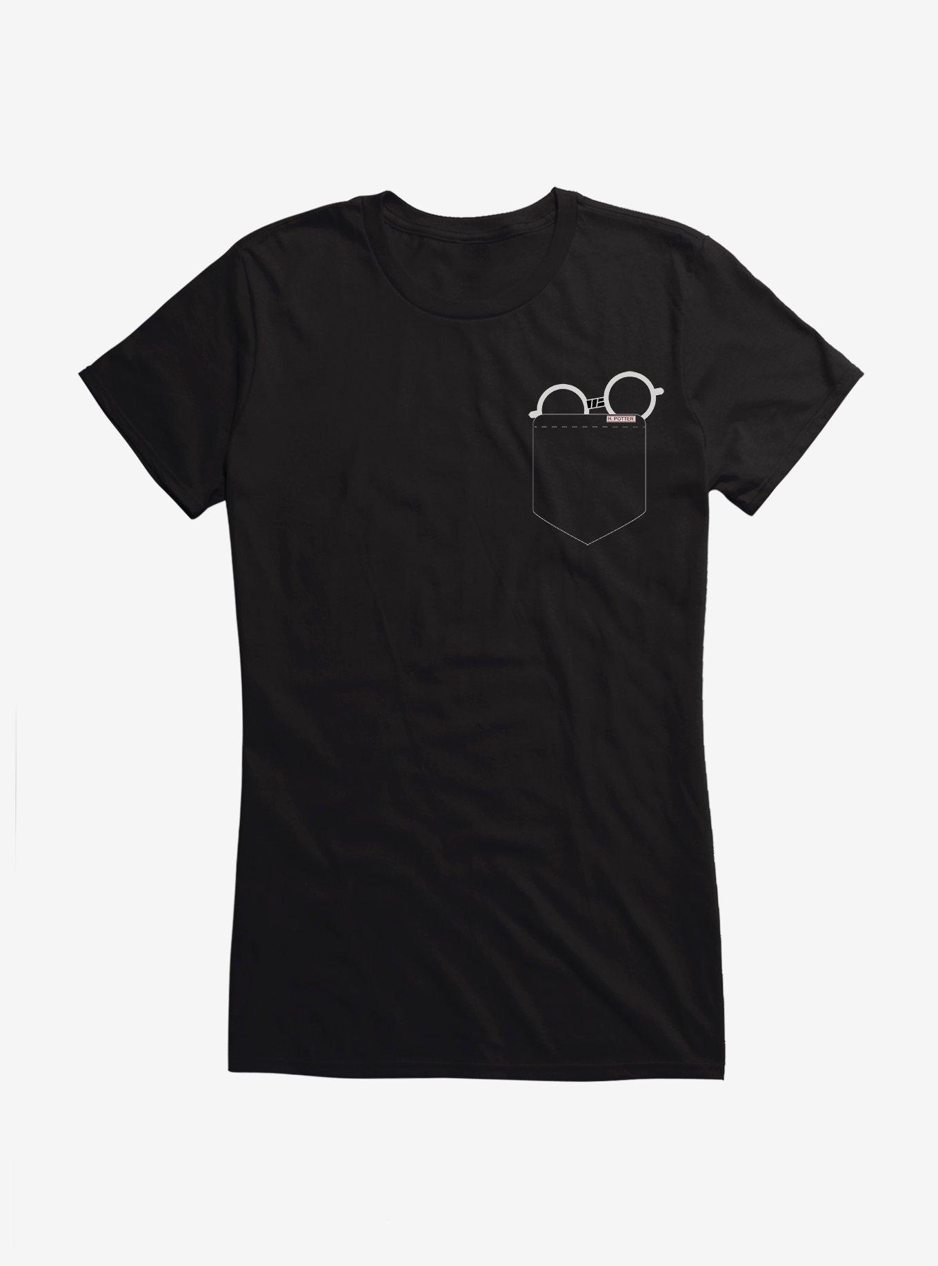 Harry Potter Faux Pocket Glasses Girls T-Shirt, , hi-res