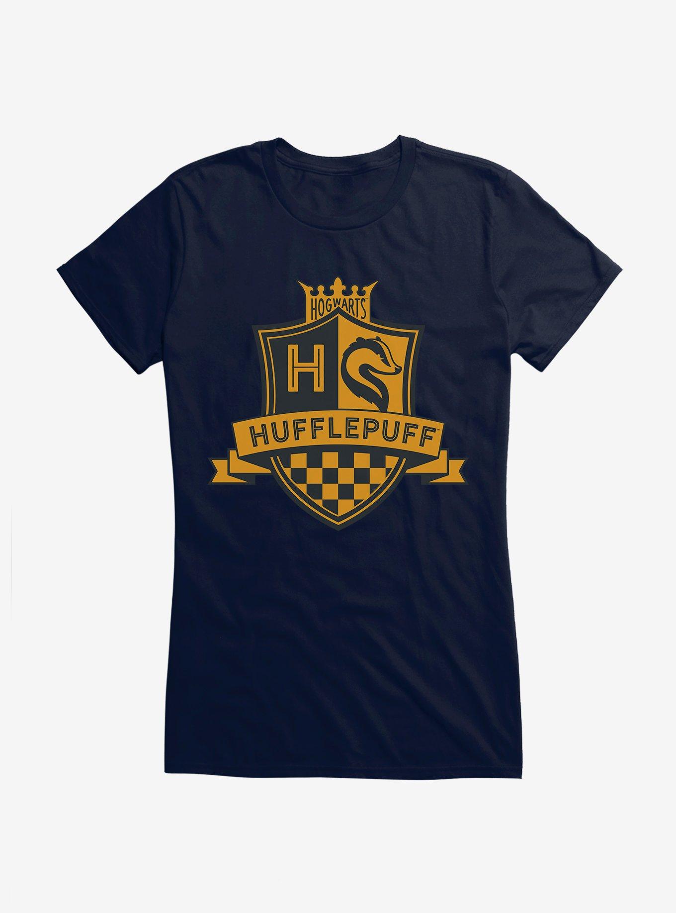 Harry Potter Hufflepuff House Crest Girls T-Shirt, , hi-res