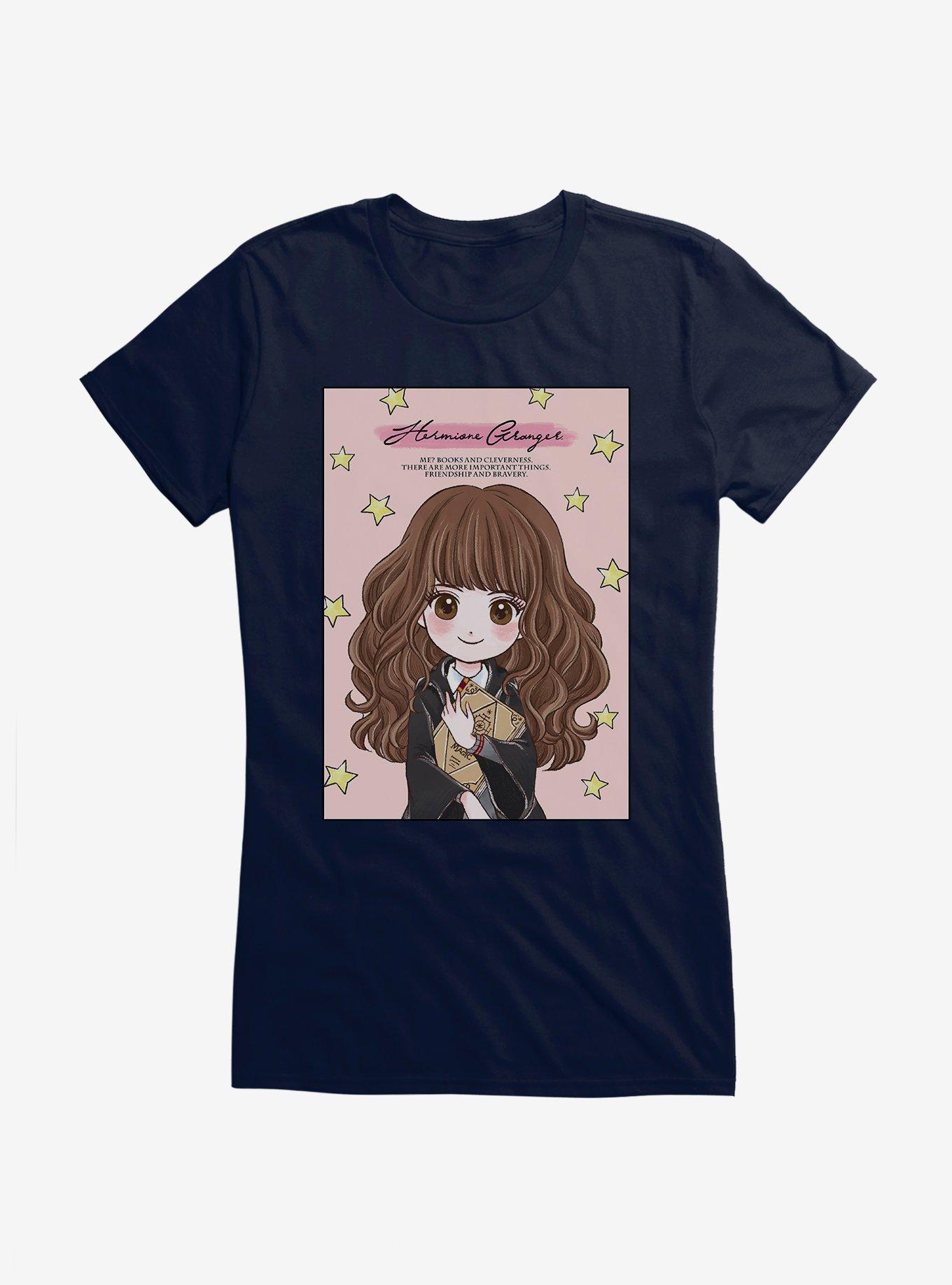 Harry Potter Stylized Hermione Granger Quote Girls T-Shirt, , hi-res