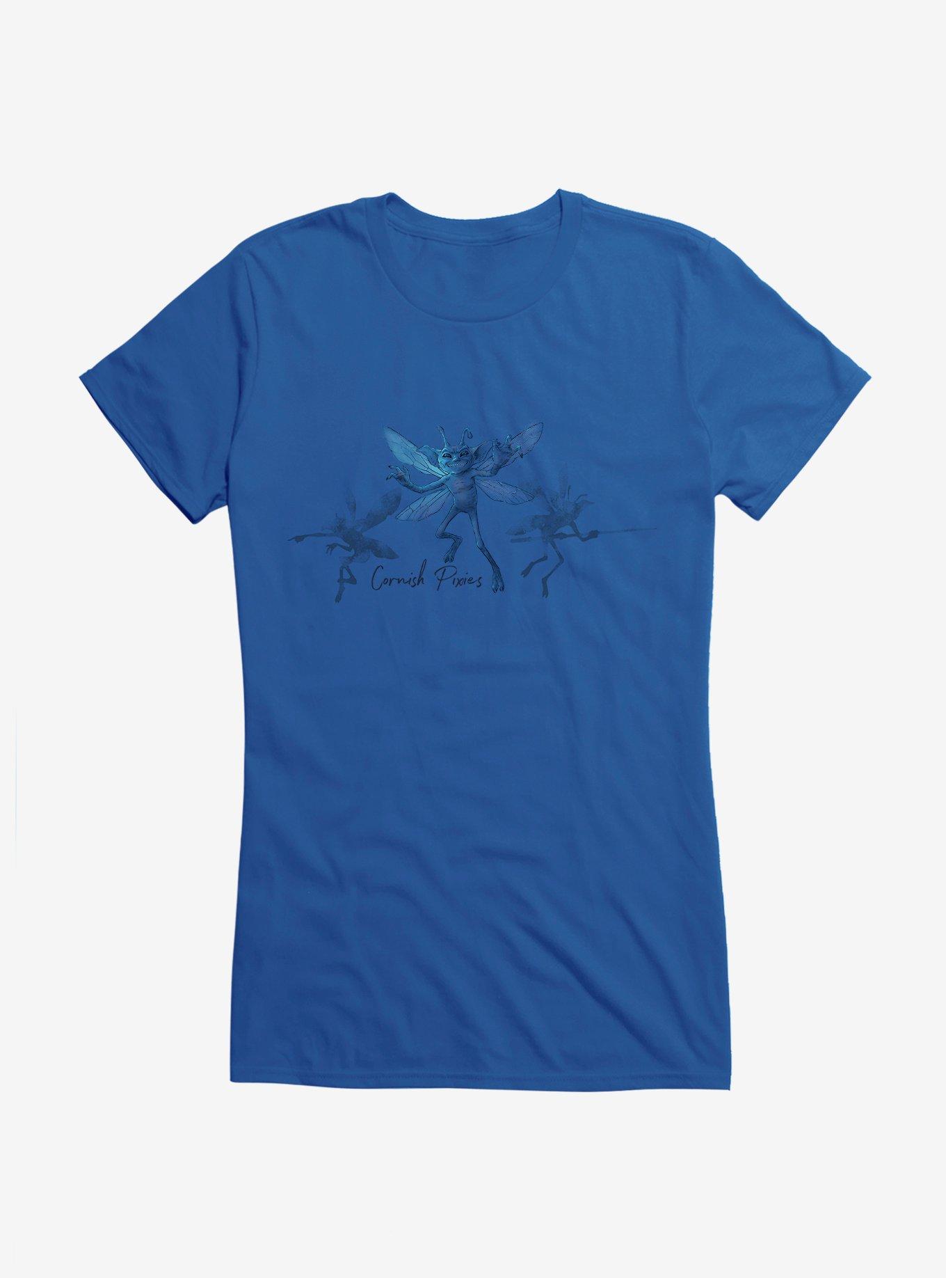 Harry Potter Cornish Pixie Illustrated Girls T-Shirt