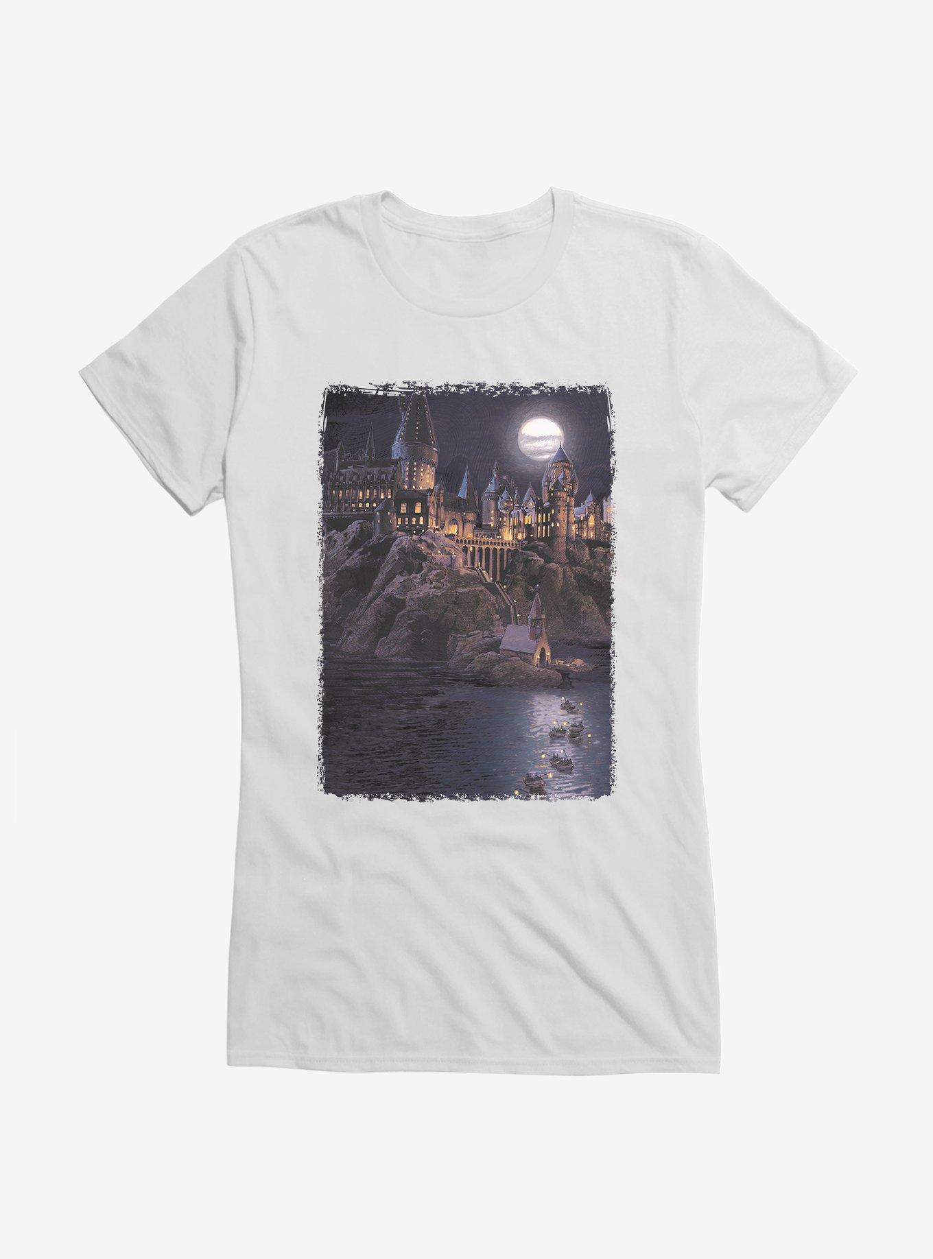 Harry Potter Boats To Hogwarts Dock Girls T-Shirt, , hi-res