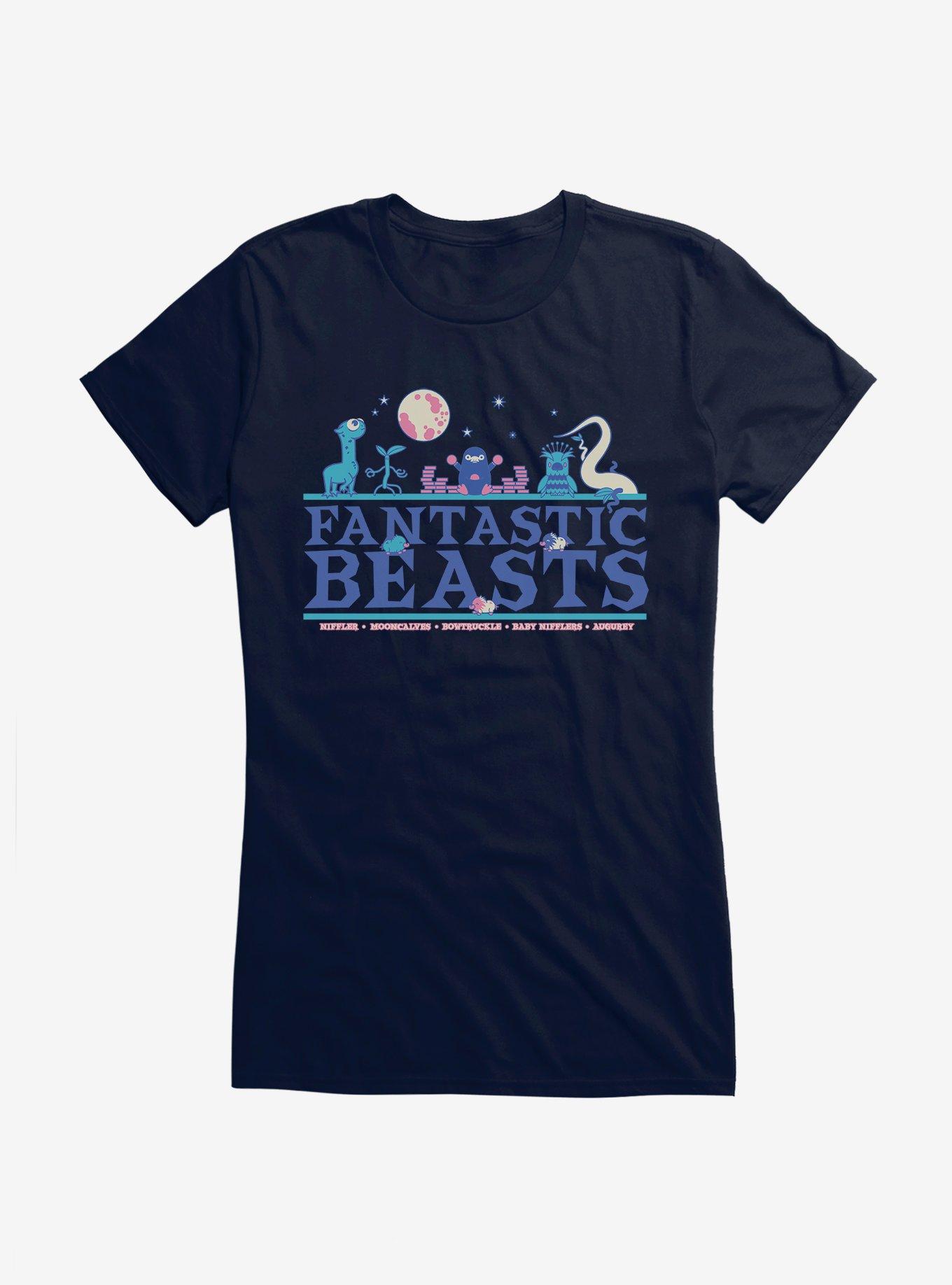 Fantastic Beasts Moon Beasts Girls T-Shirt