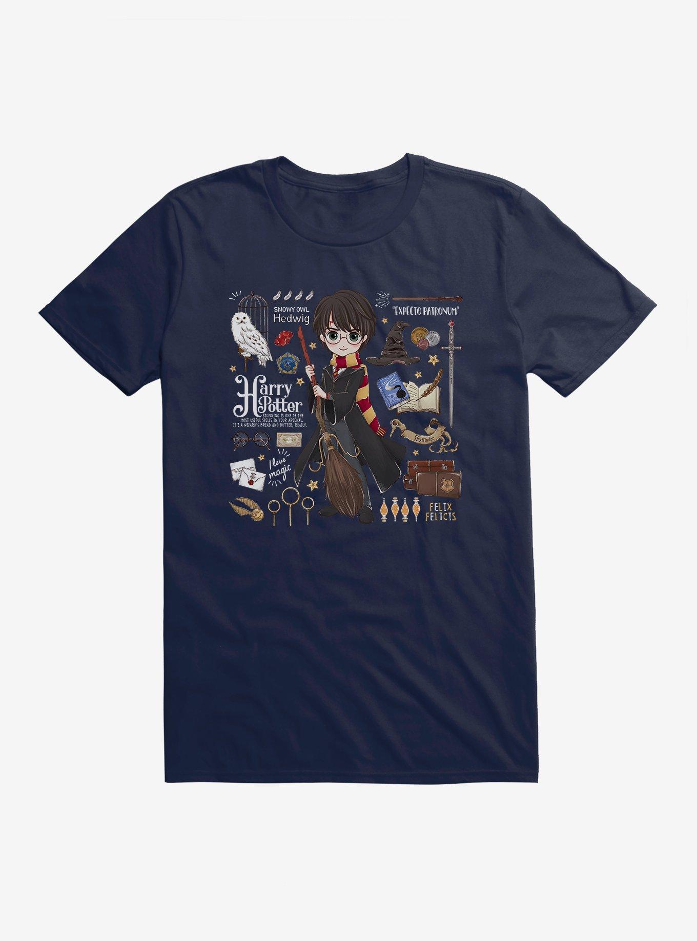 Harry Potter Stylized Harry Icons T-Shirt, , hi-res