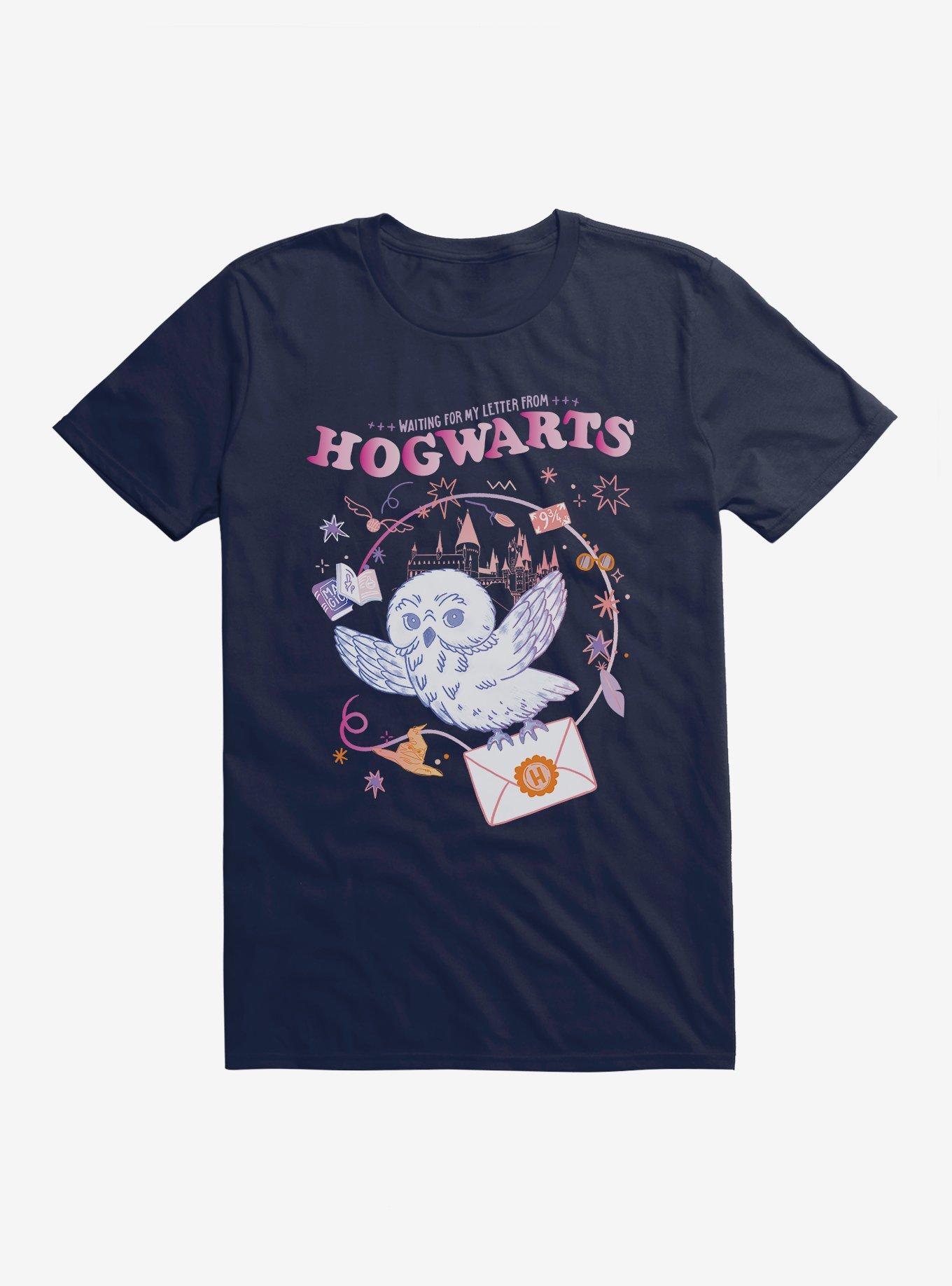 Harry Potter Letter From Hogwarts T-Shirt, MIDNIGHT NAVY, hi-res