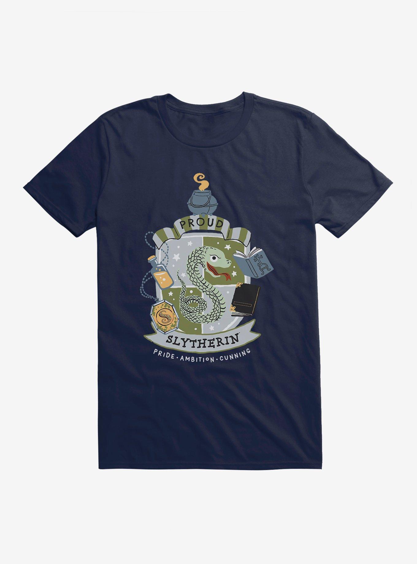 Harry Potter Slytherin Proud T-Shirt, MIDNIGHT NAVY, hi-res