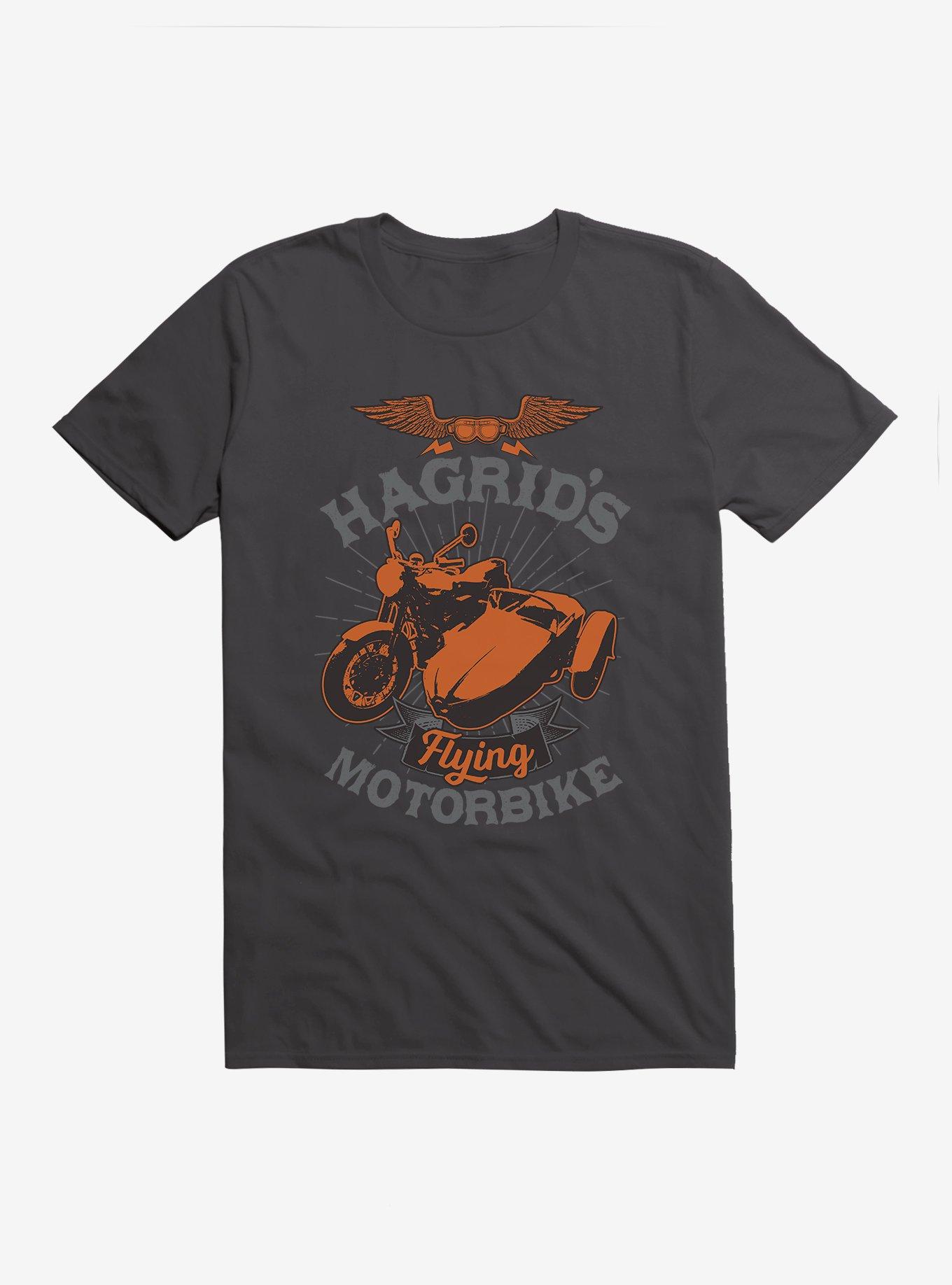 Harry Potter Hagrid's Flying Motorbike Bronze Icon T-Shirt, , hi-res