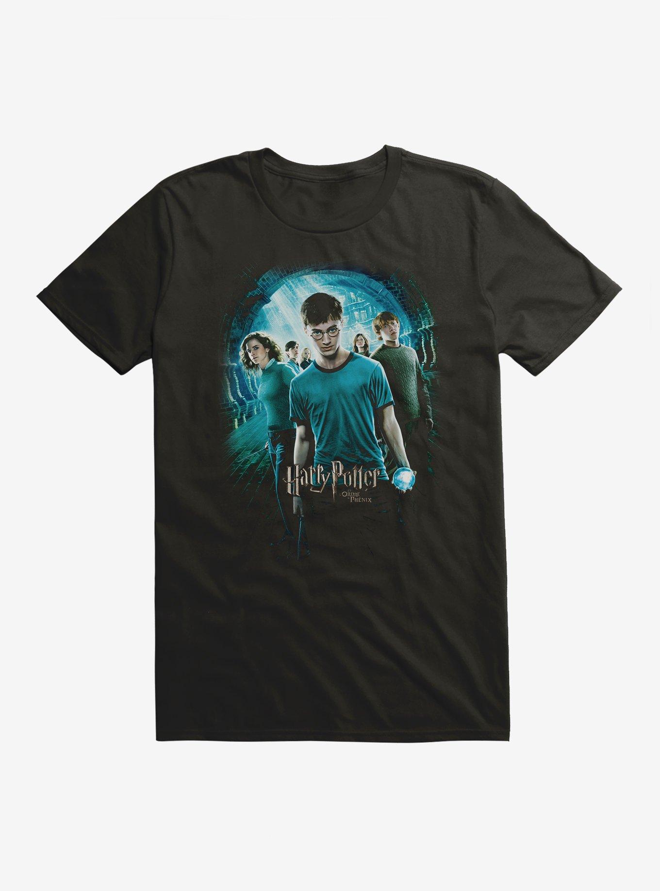 Harry Potter Order of Phoenix T-Shirt, BLACK, hi-res