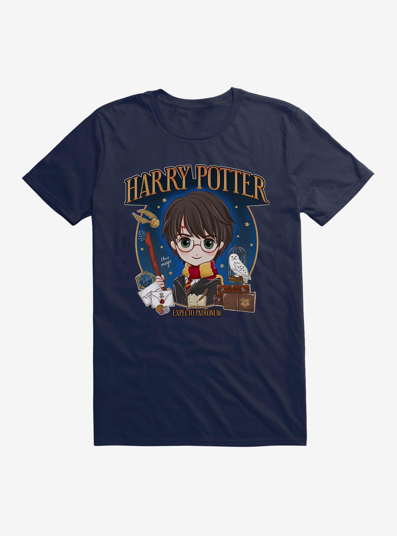 Harry Potter Expecto Patronum Potter T-Shirt, MIDNIGHT NAVY, hi-res