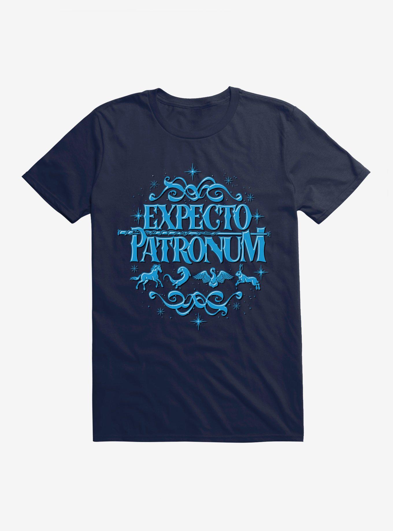 Harry Potter Expecto Patronum T-Shirt, MIDNIGHT NAVY, hi-res