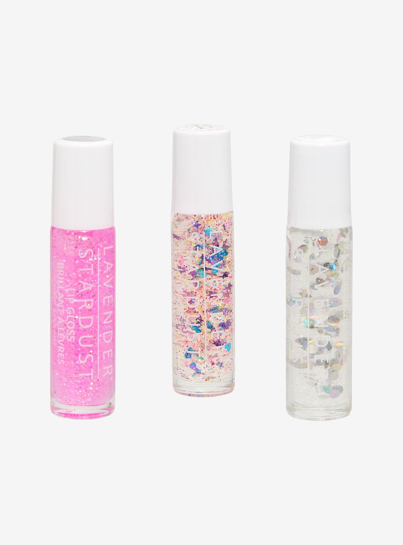 Lavender Stardust Glitter Lip Gloss Set, , hi-res
