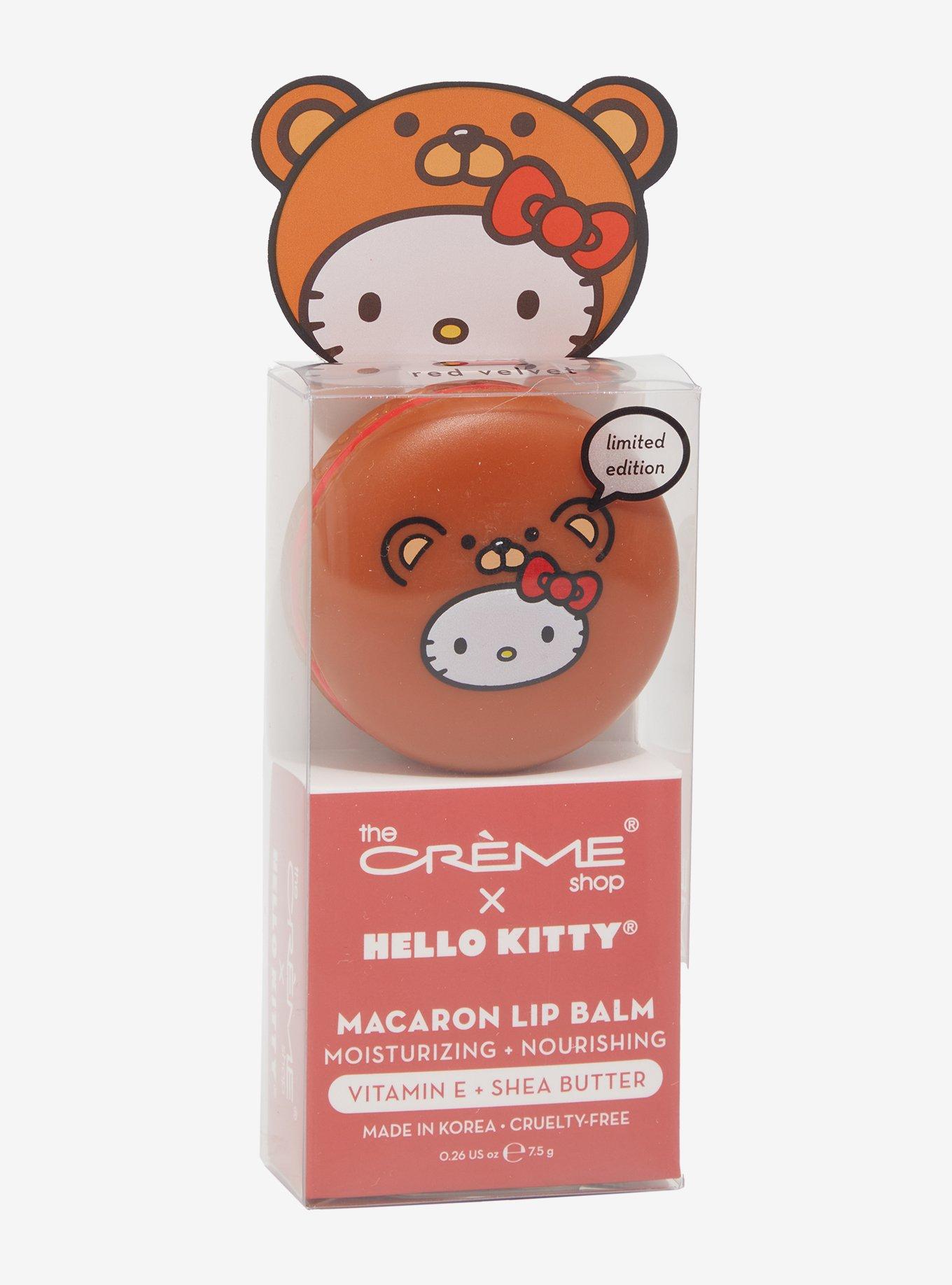 The Creme Shop Hello Kitty Bear Macaron Lip Balm, , hi-res