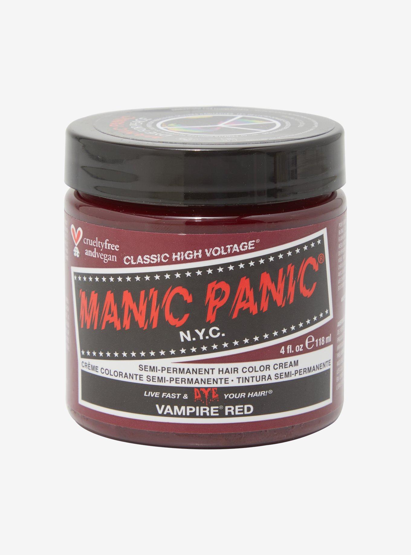 Manic Panic Vampire Red Classic High Voltage Semi-Permanent Hair Dye, , hi-res