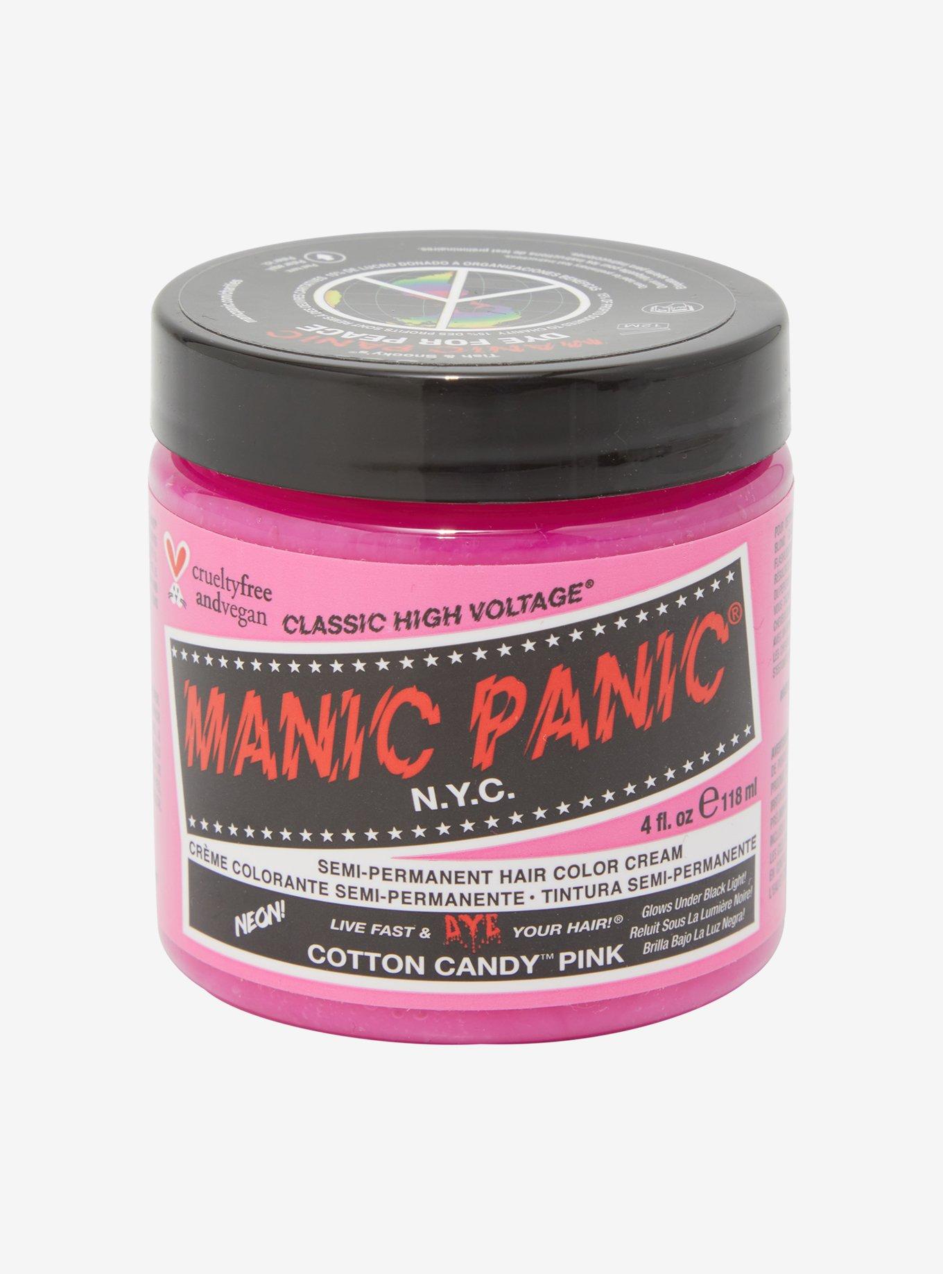 Manic Panic Cotton Candy Pink Classic High Voltage Semi-Permanent Hair Dye, , hi-res