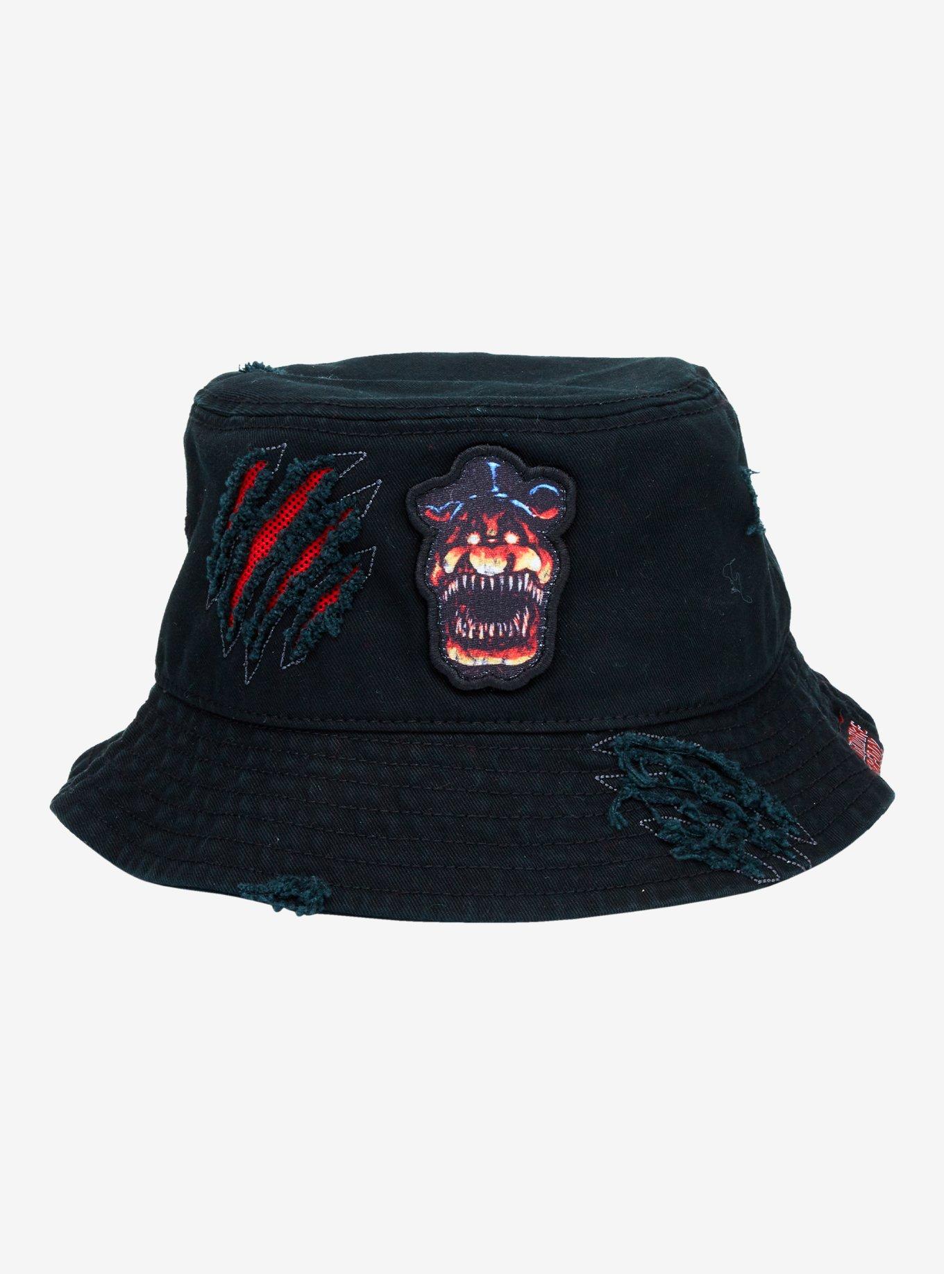 Five Nights At Freddy's Destructed Patch Bucket Hat, , hi-res