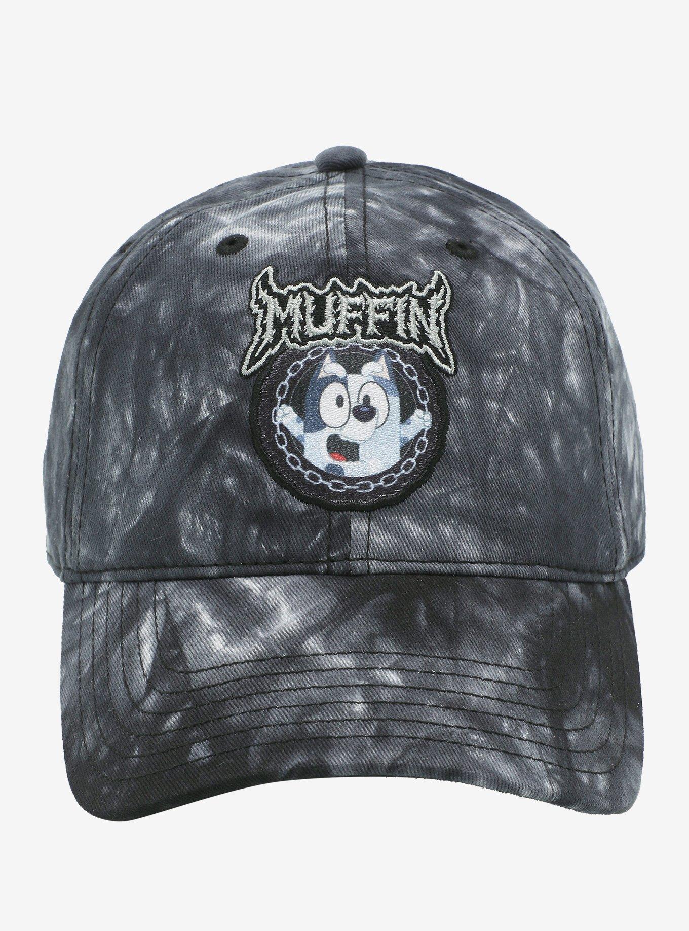 Bluey Muffin Patch Dark Wash Dad Cap, , hi-res