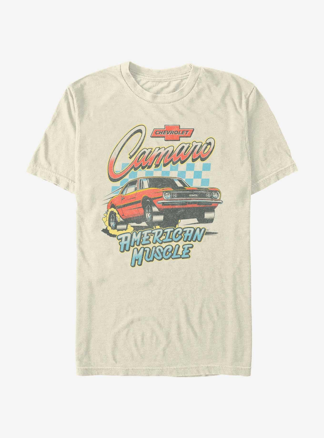 General Motors Chevy Camaro American Muscle Garment Dye T-Shirt, , hi-res