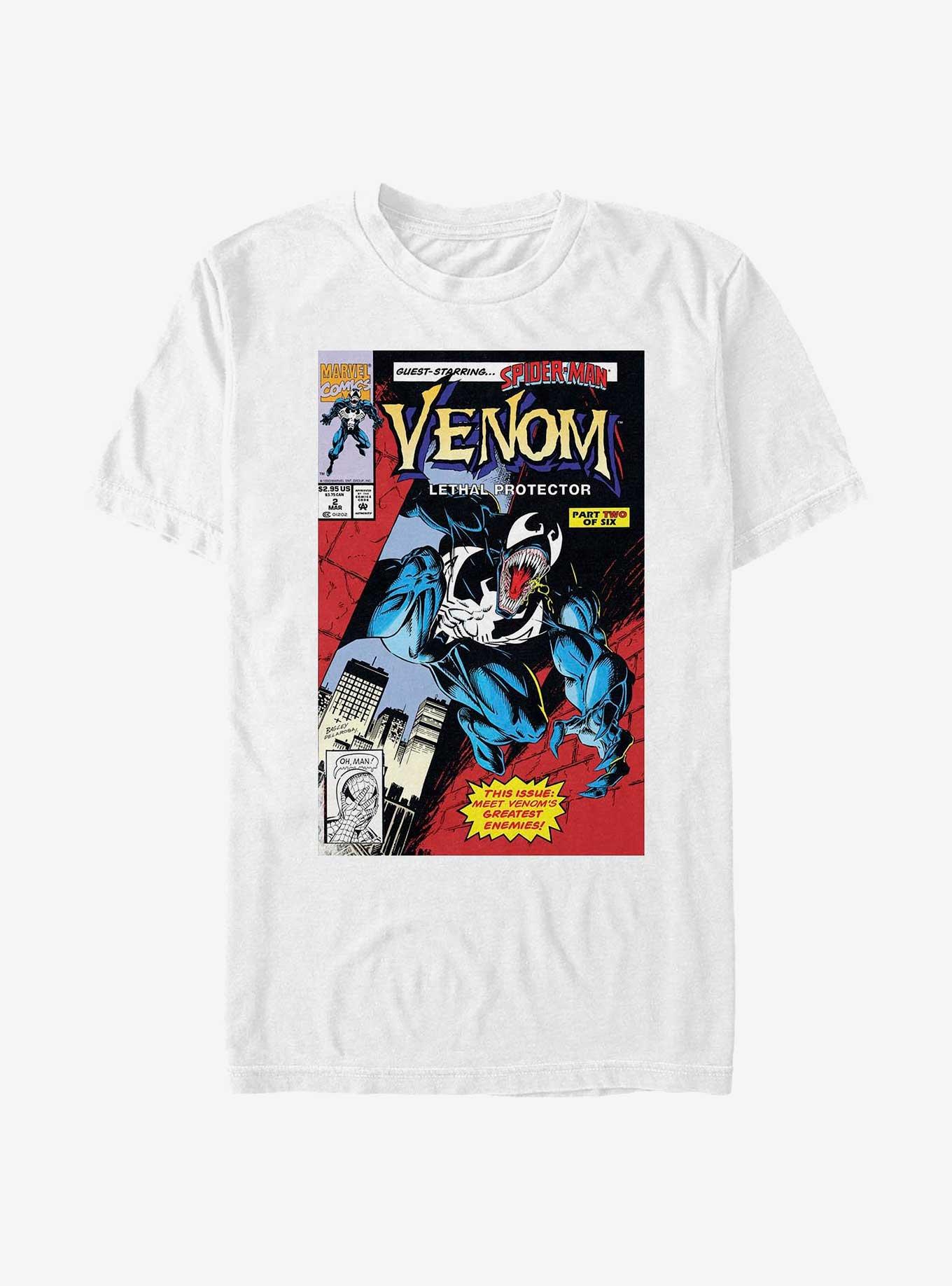 Marvel Venom Lethal Protector Comic Garment Dye T-Shirt