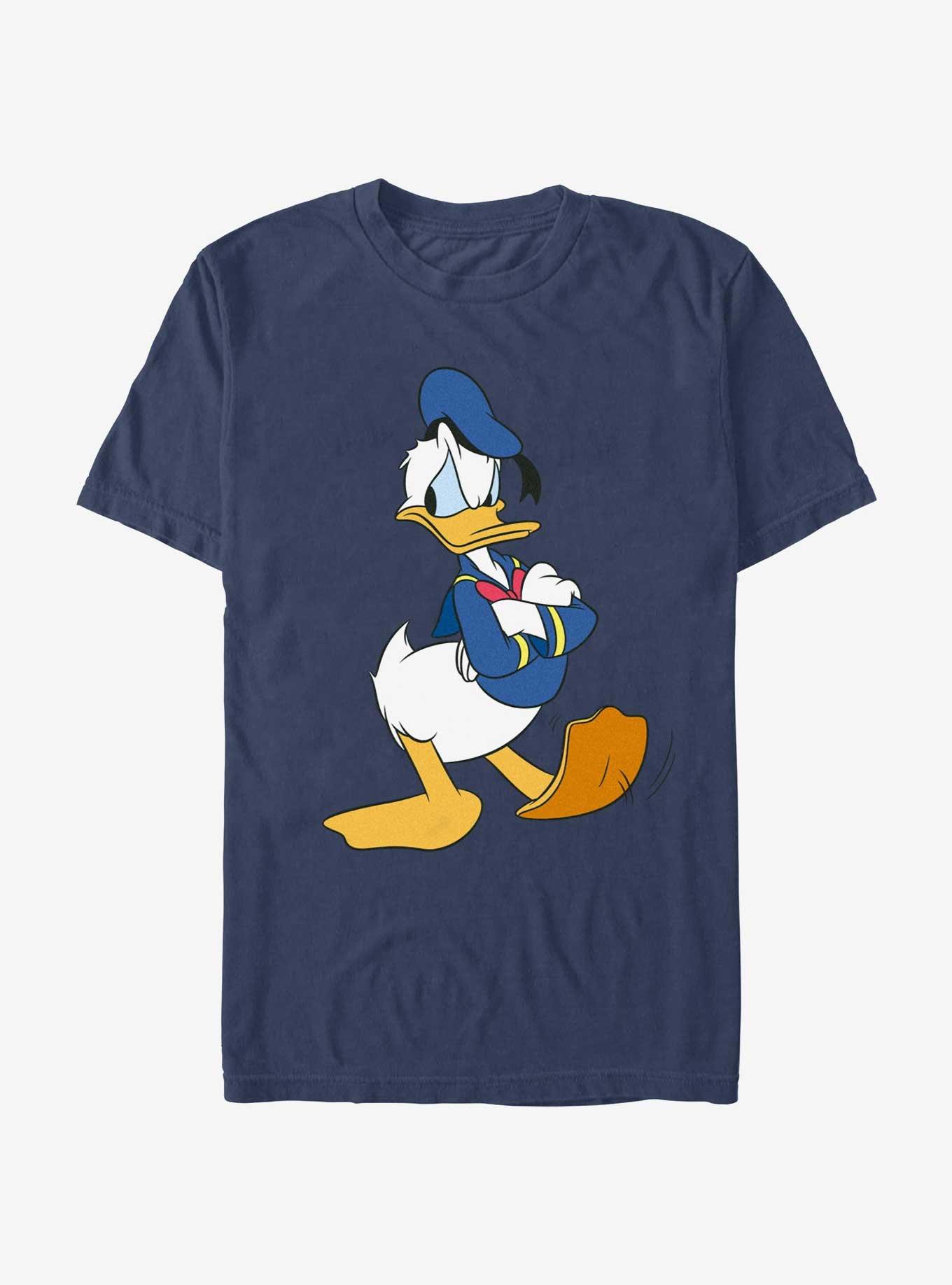 Disney Donald Duck Traditional Donald Garment Dye T-Shirt, NAVY, hi-res