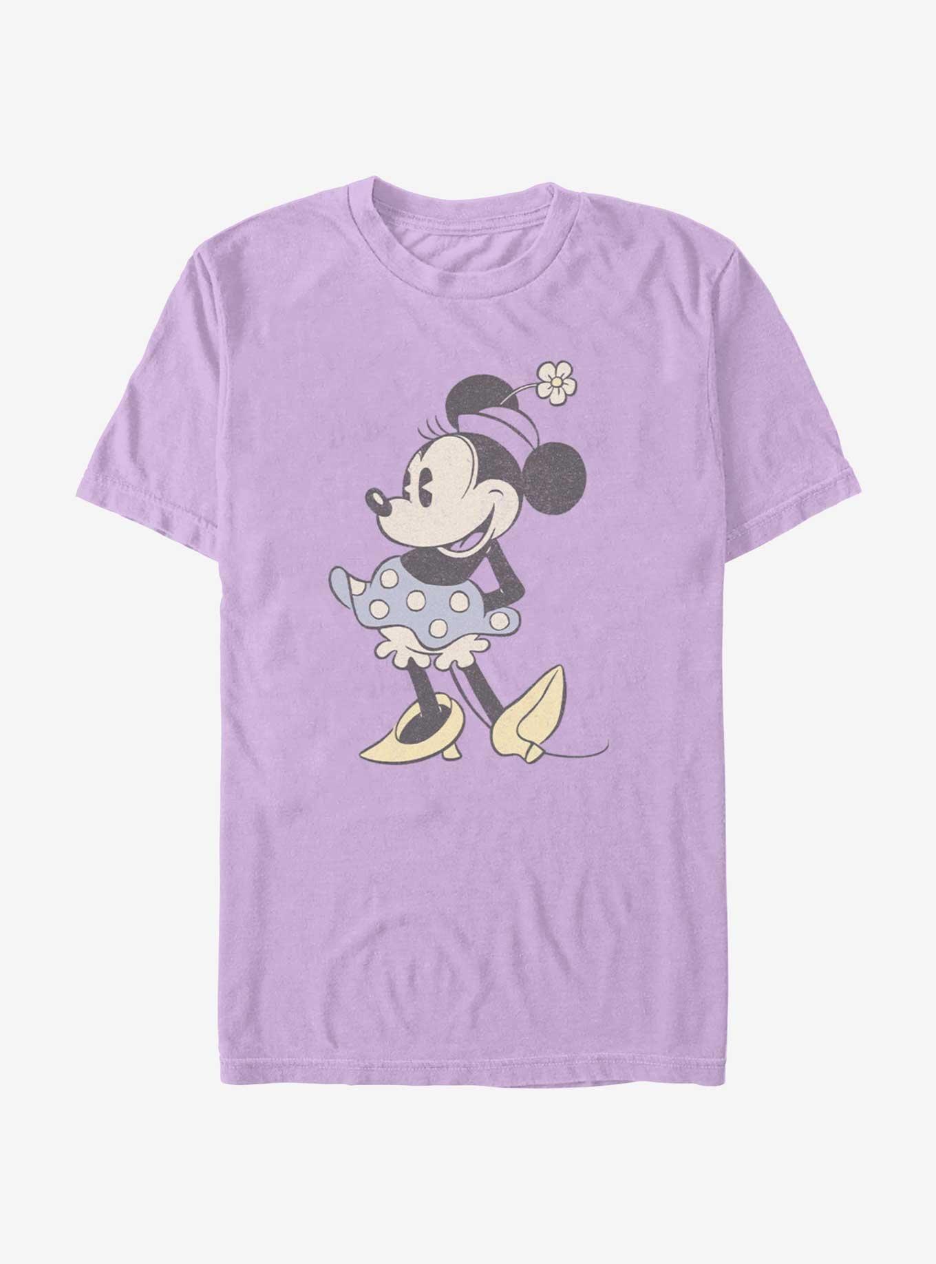 Disney Minnie Mouse Soft Minnie Garment Dye T-Shirt, ORCHID, hi-res