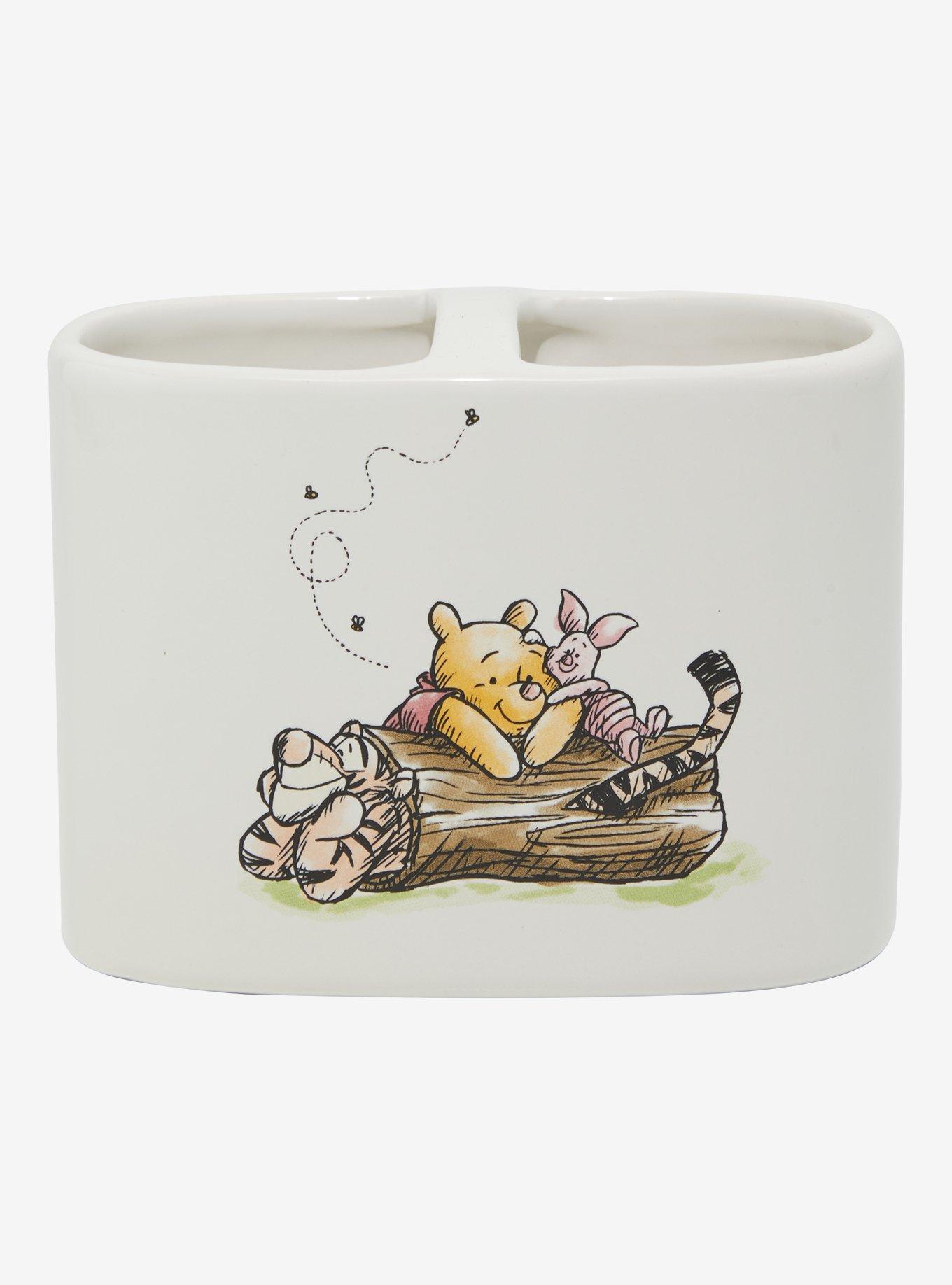 Disney Winnie the Pooh Piglet & Pooh Toothbrush Holder, , hi-res