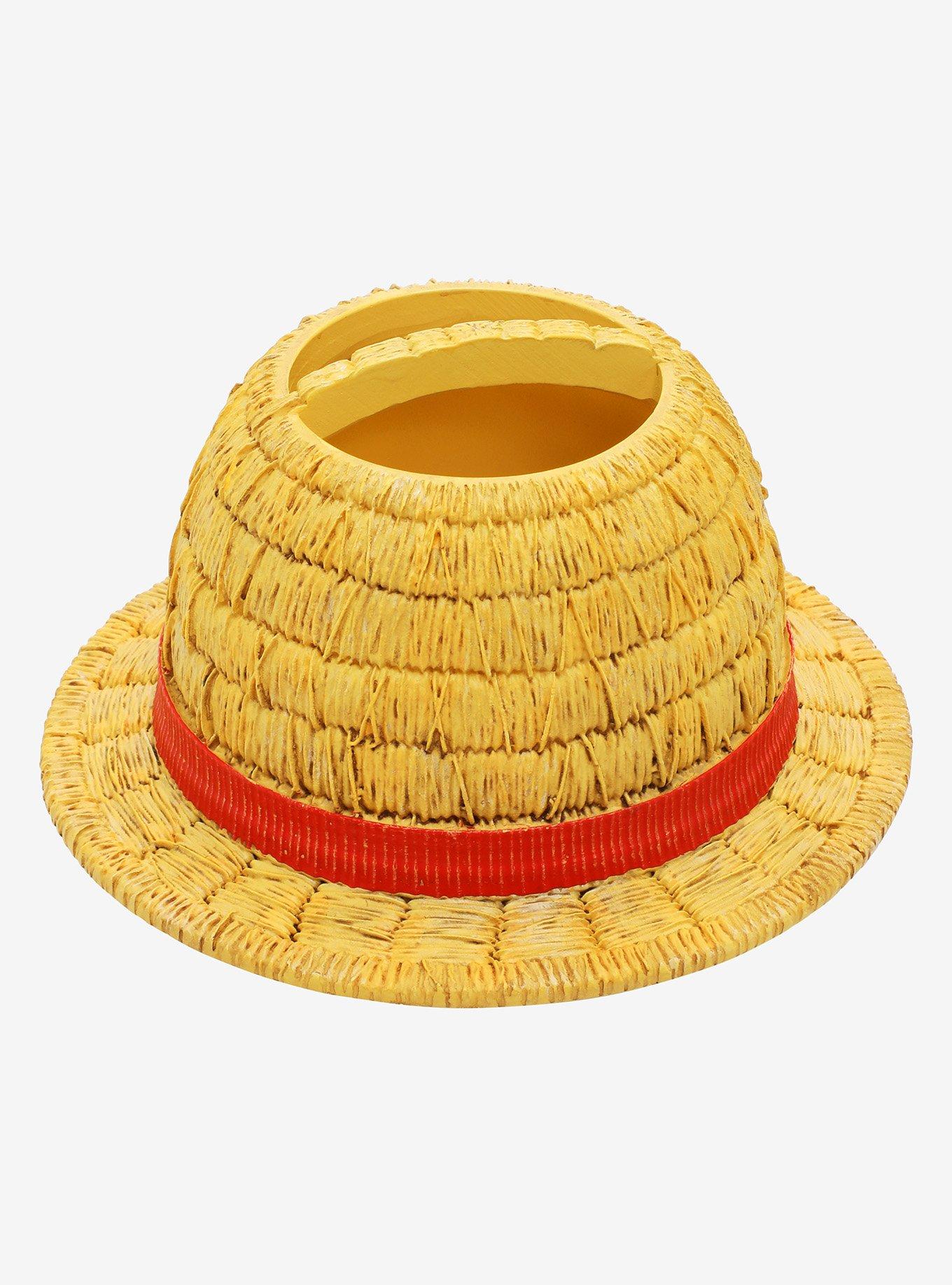 One Piece Straw Hat Toothbrush Holder