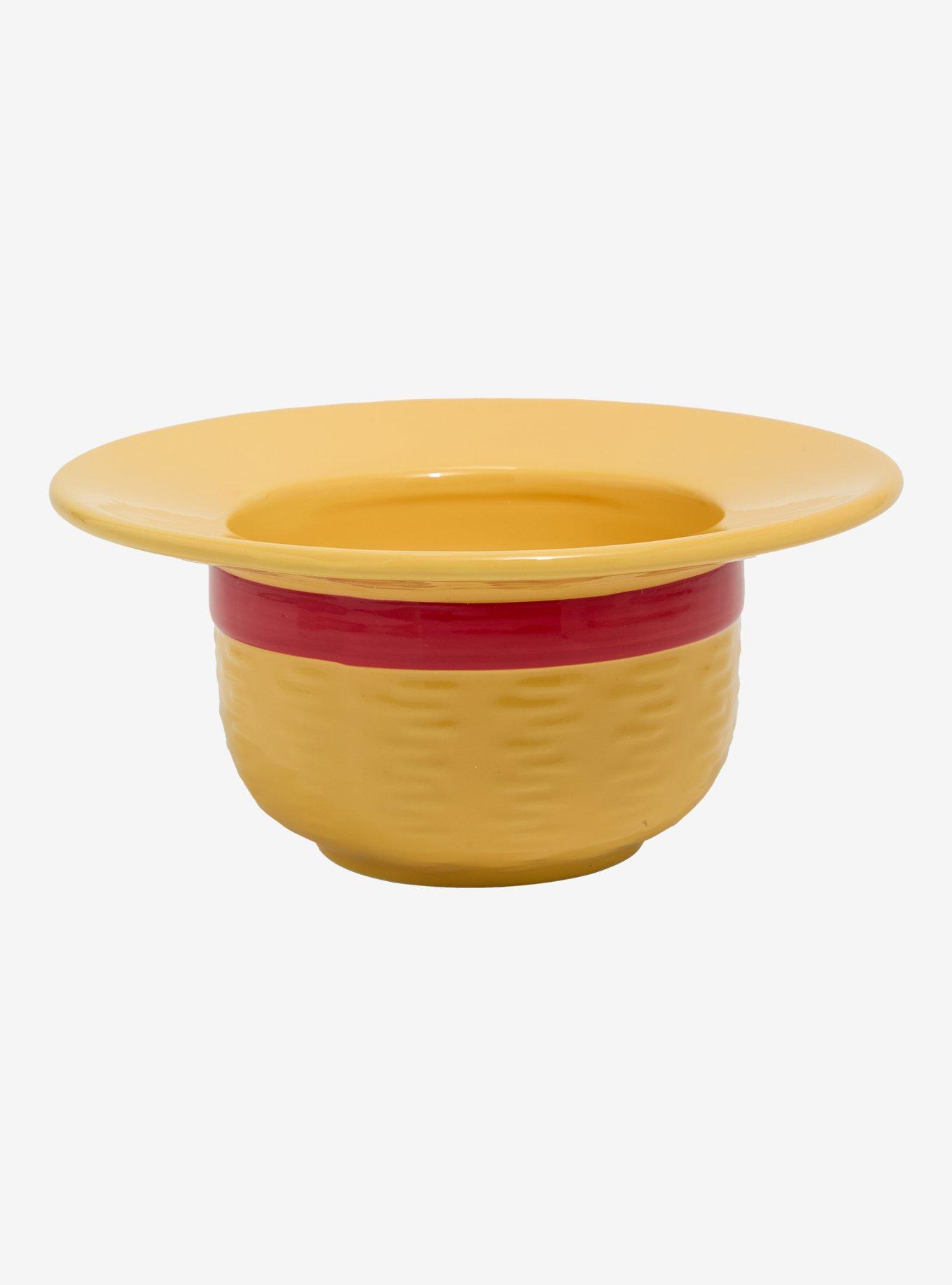 One Piece Luffy's Straw Hat Figural Ceramic Bowl, , hi-res