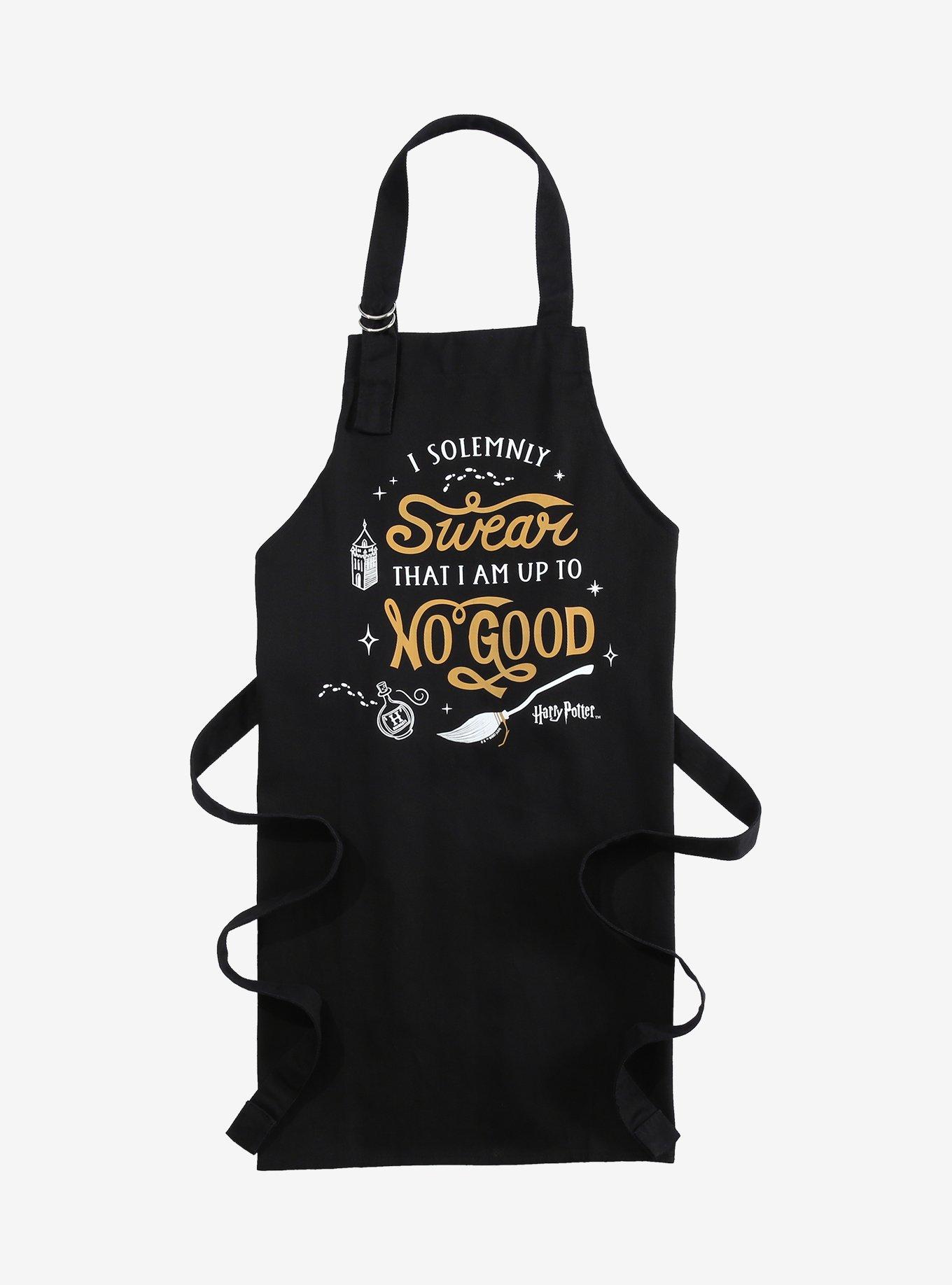 Harry Potter I Solemnly Swear Black Apron, , hi-res