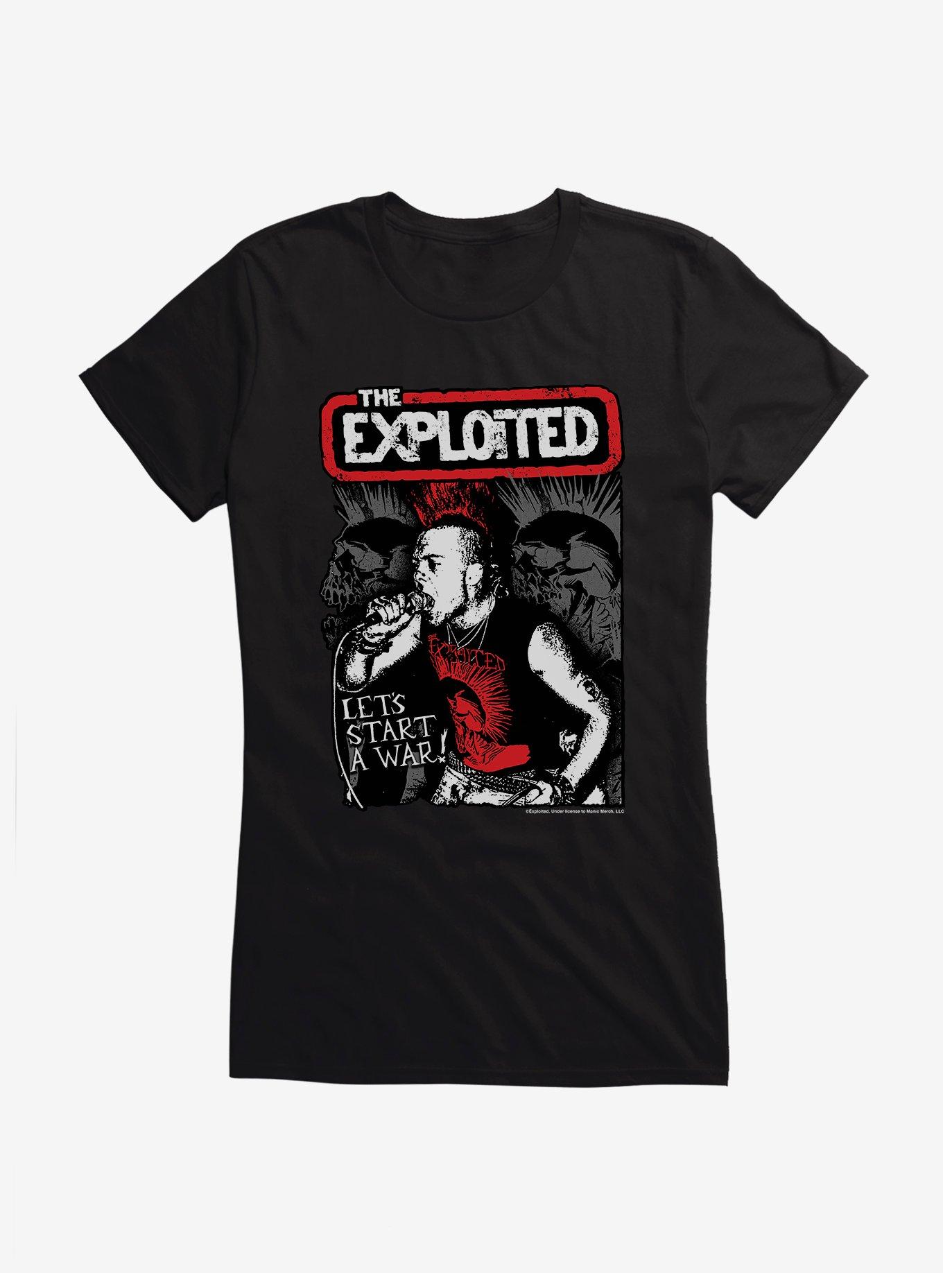 The Exploited Start A War Girls T-Shirt, , hi-res